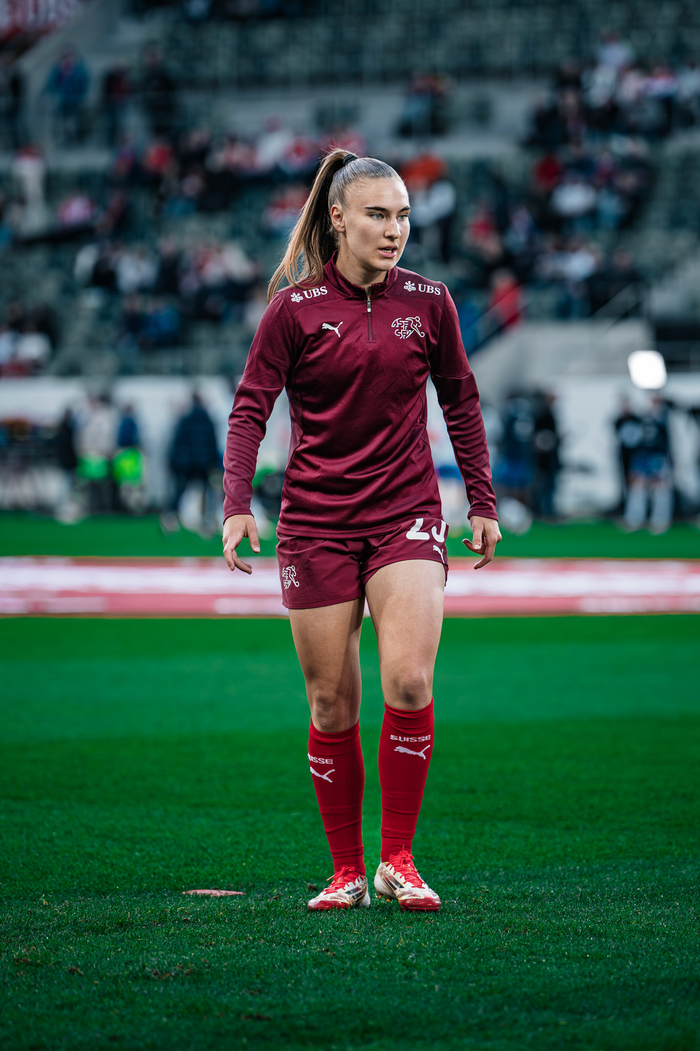 UEFA Women’s Nations League Suisse - France au Kybunpark. (Christian António/LibsVisuals.com)