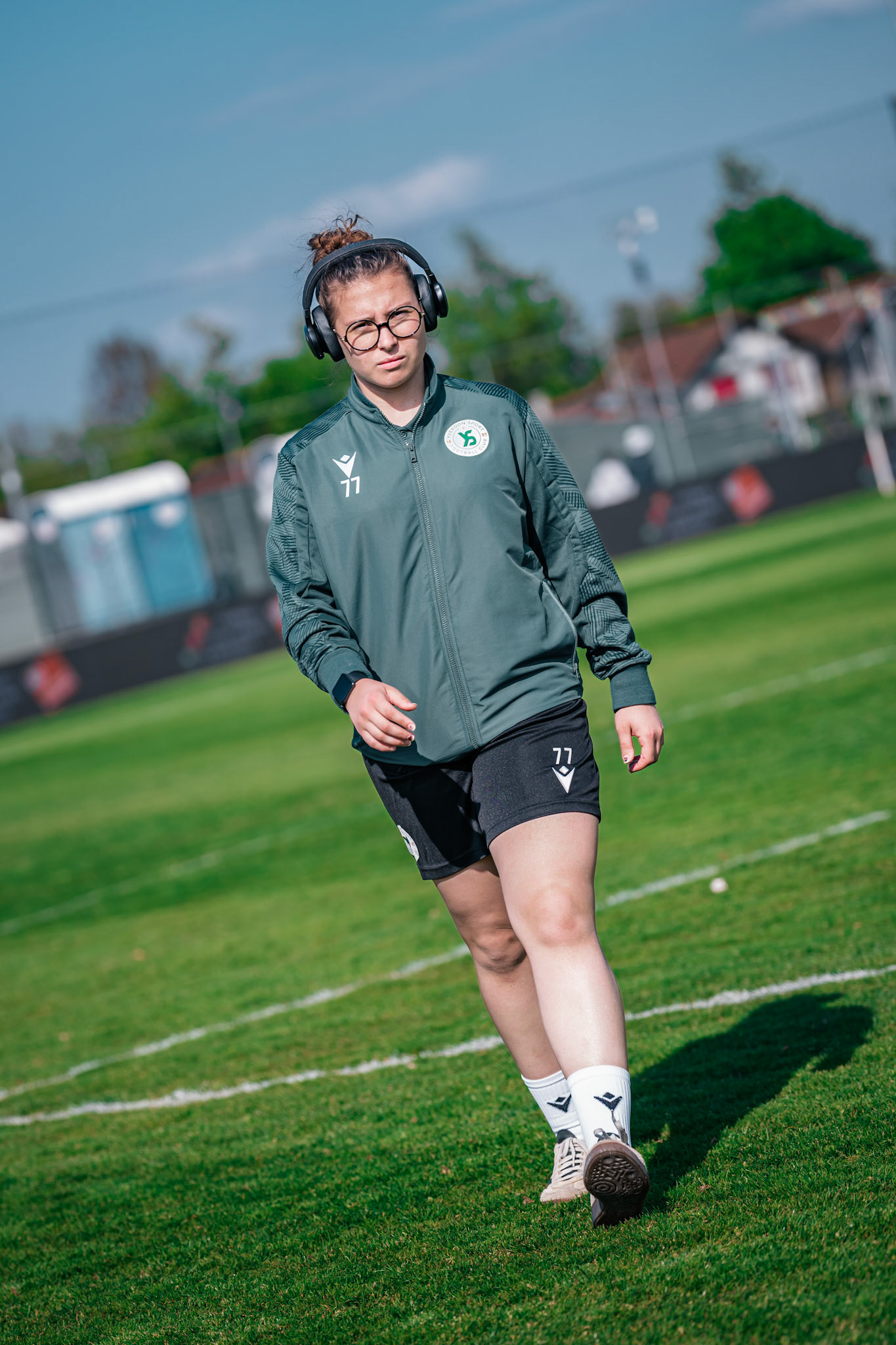 Yverdon Sport FC et Frauenteam Thun Berner-Oberland au Stade Municipal. (Christian António/LibsVisuals.com)