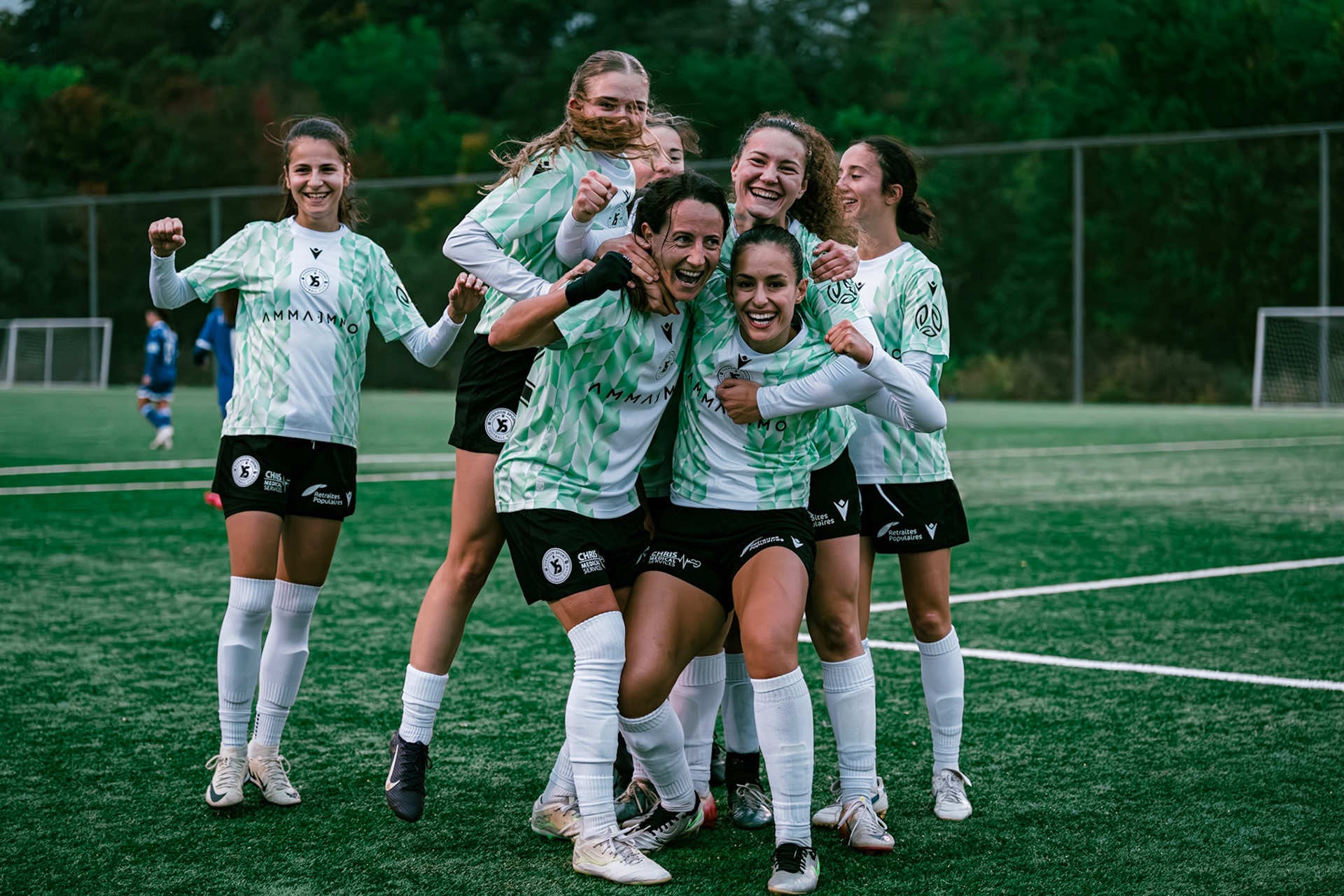 Match AXA Women’s Cup (1/16 de finale) opposant FC Lausanne-Sport et Yverdon Sport FC au Centre sportif de la Tuilière. (Christian António/LibsVisuals.com)
