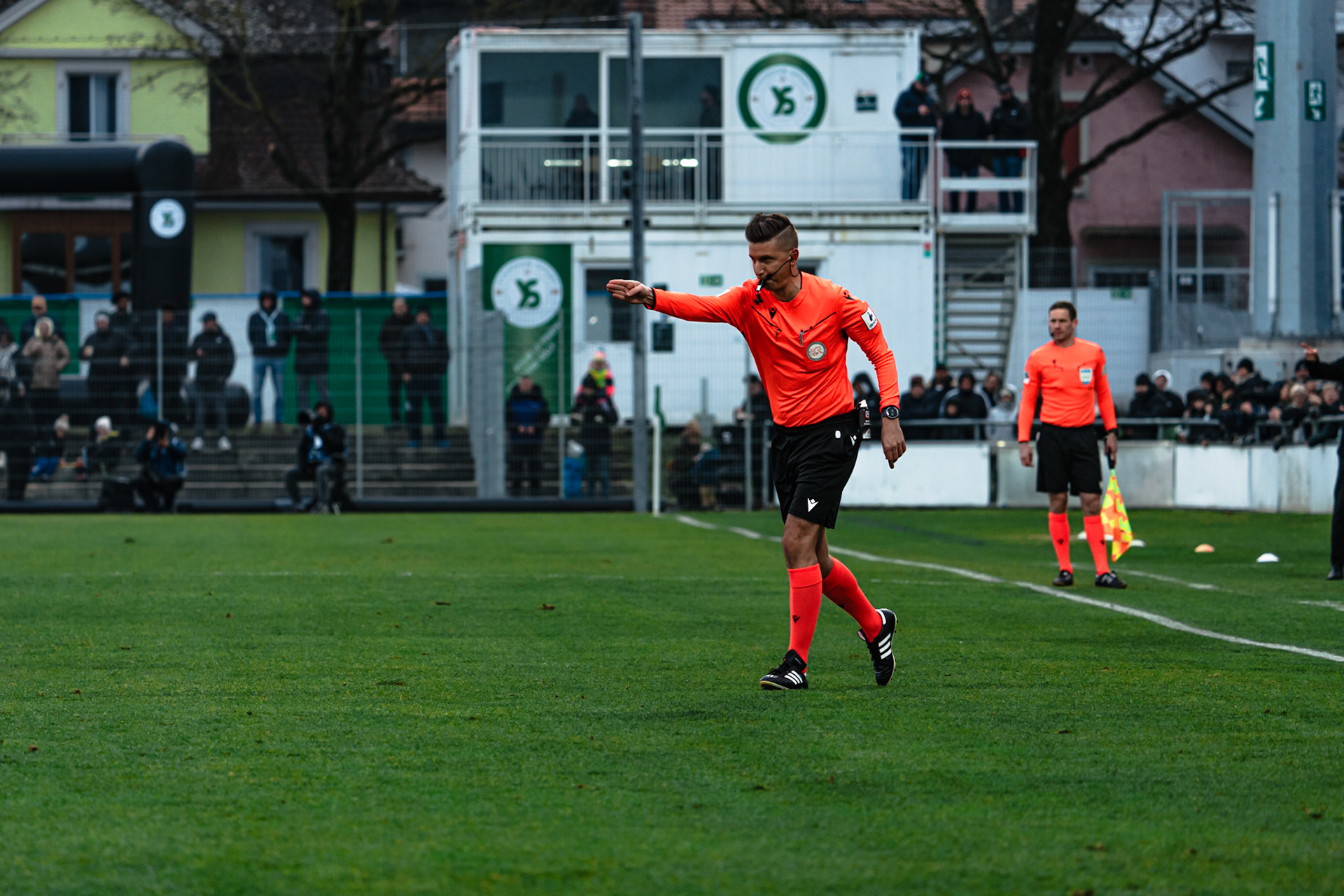Yverdon Sport FC et FC Winterthur au Stade Municipal. (Christian António/LibsVisuals.com)