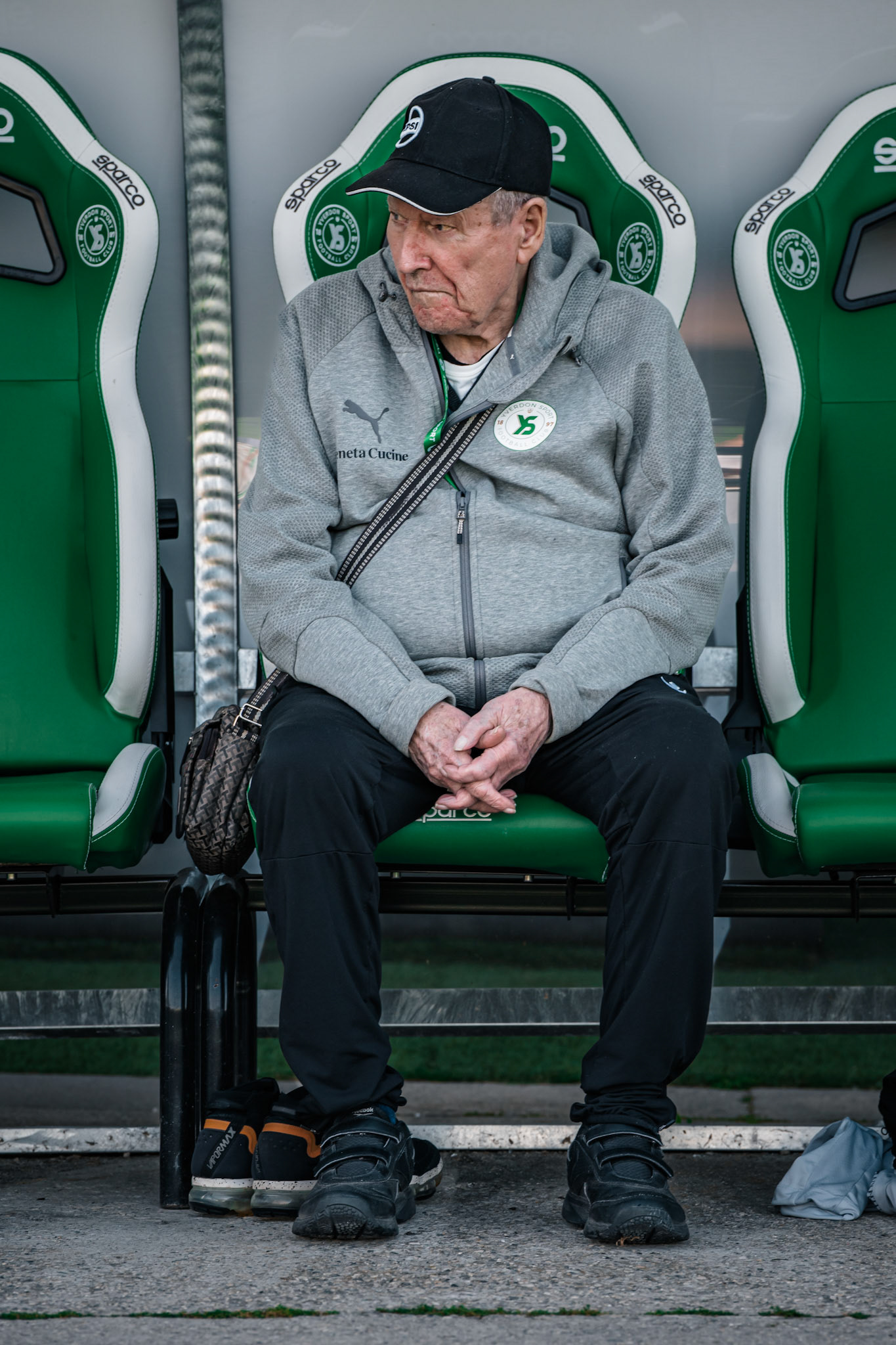 Yverdon Sport FC et FC Rapperswil-Jona au Stade Municipal. (Christian António/LibsVisuals.com)