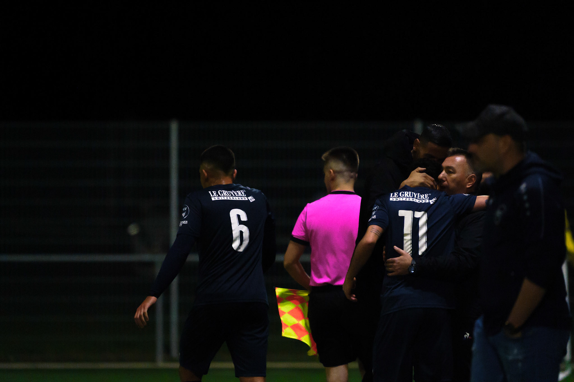 Match 2ème Ligue FC Champagne - FC Grandson-Tuileries au Terrain de Sport de Derrière-Ville à Champagne