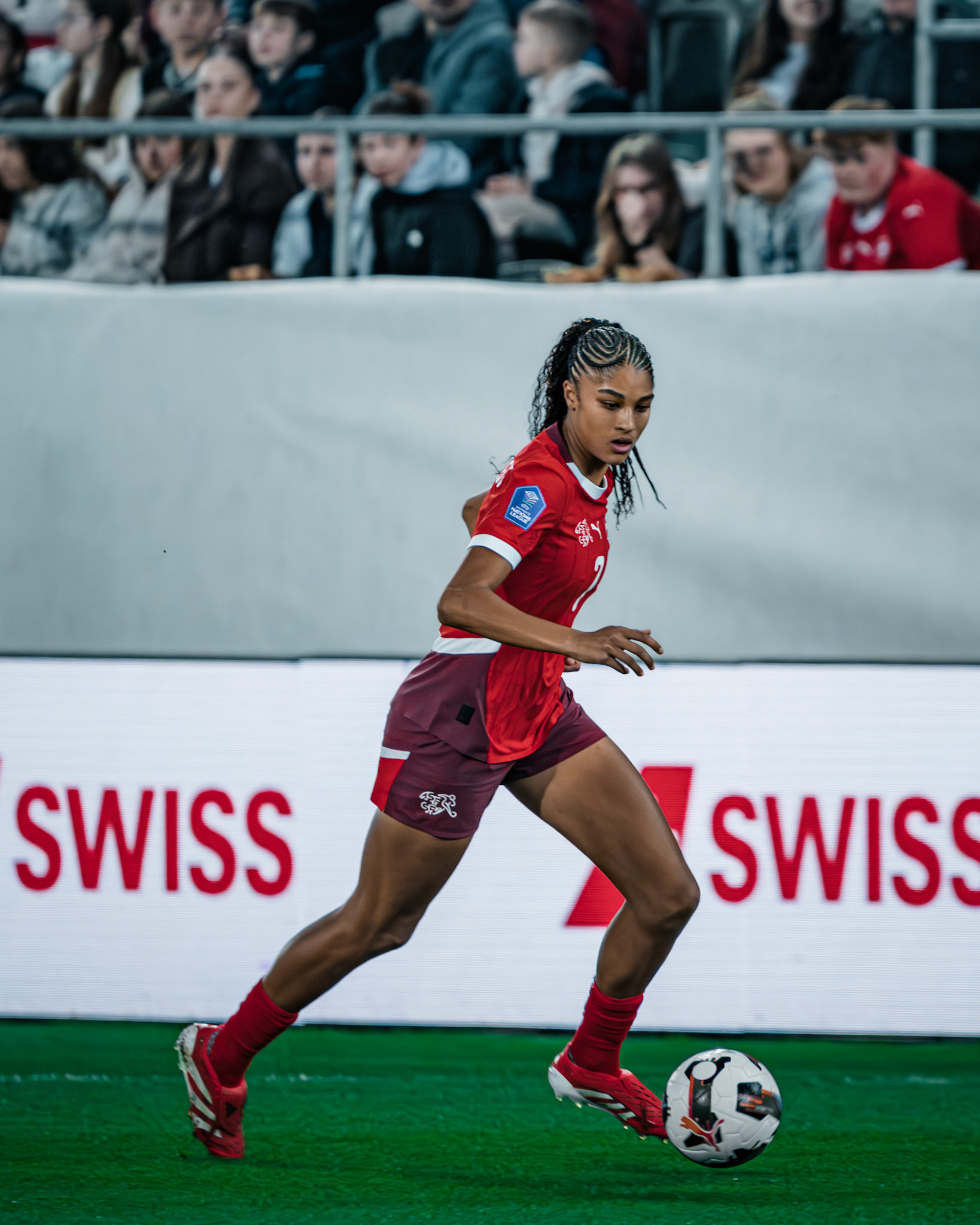 UEFA Women’s Nations League Suisse - France au Kybunpark. (Christian António/LibsVisuals.com)