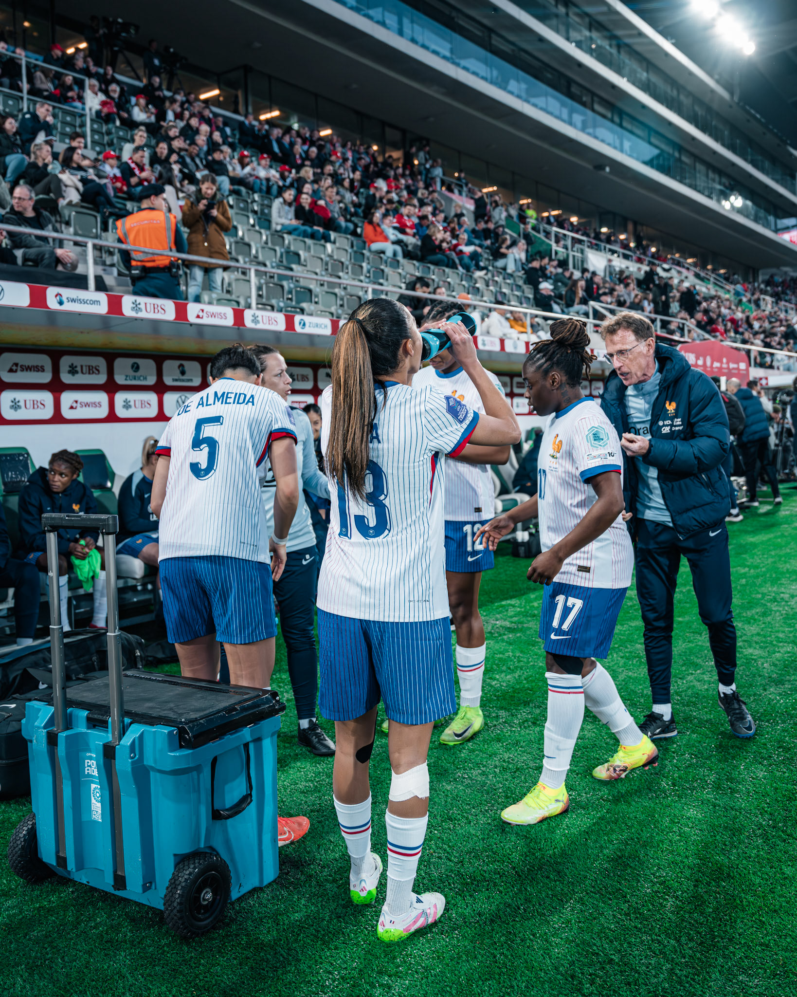 UEFA Women’s Nations League Suisse - France au Kybunpark. (Christian António/LibsVisuals.com)
