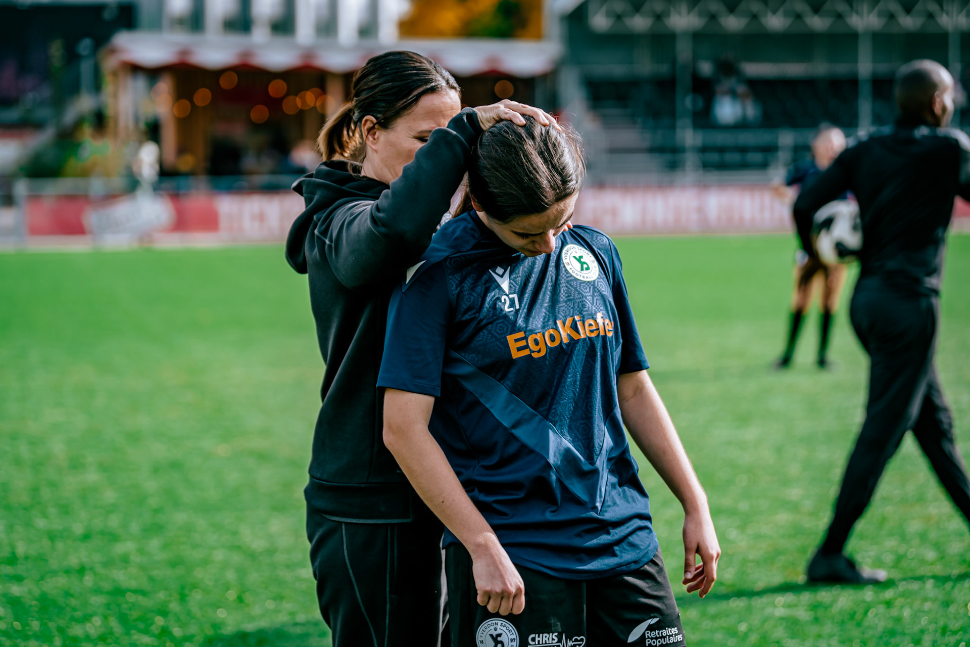 Match de championnat LNB Féminine opposant le FC Winterthur et Yverdon Sport FC au Schützenwiese, Winterthur. (Christian António/LibsVisuals.com)