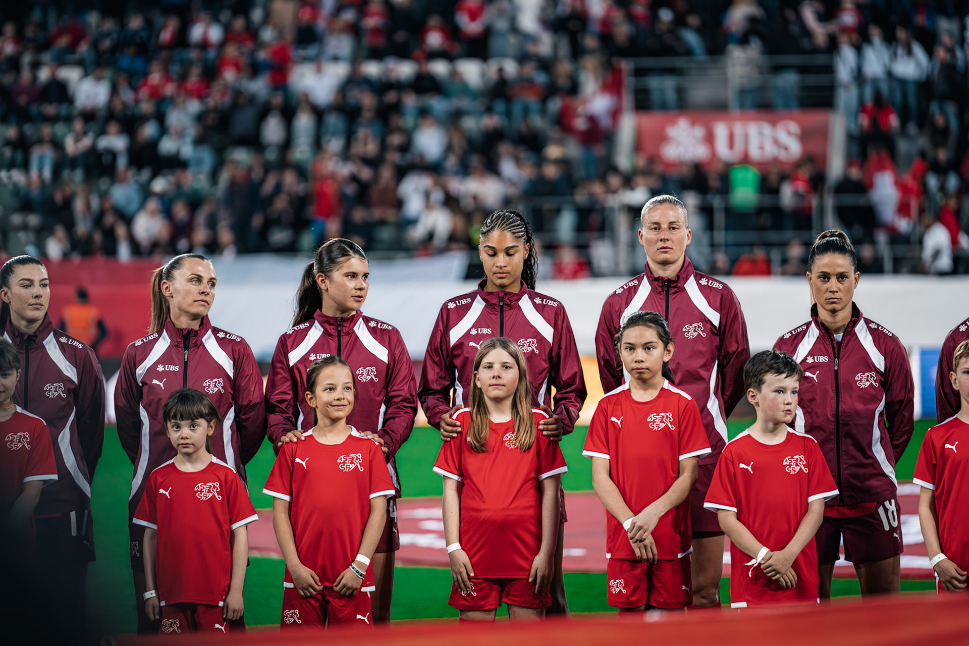 UEFA Women’s Nations League Suisse - France au Kybunpark. (Christian António/LibsVisuals.com)