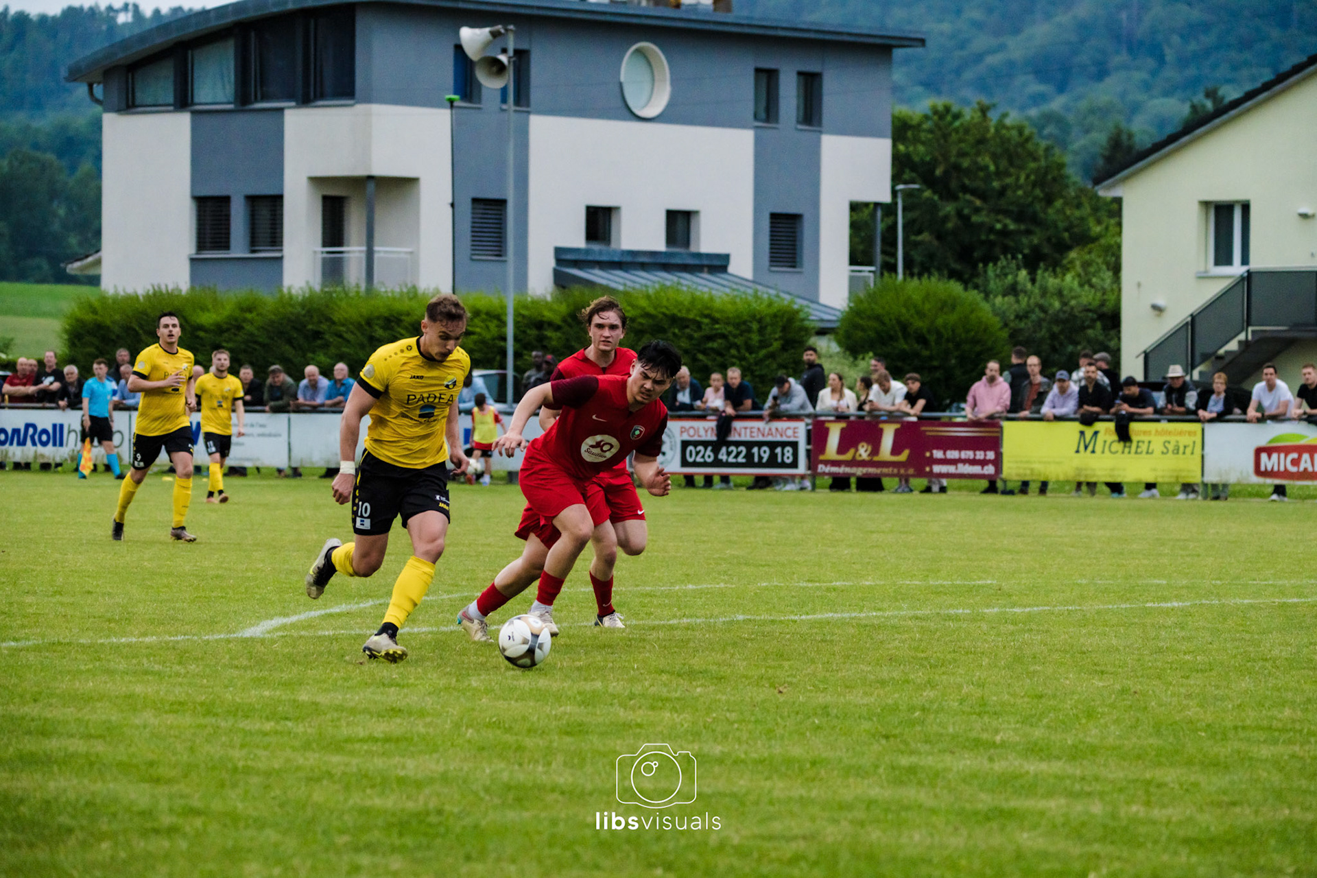 Match de barrage - promotion 3ème ligue FC Domdidier I - FC Richemond I au Stade du Pâquier  à Domdidier