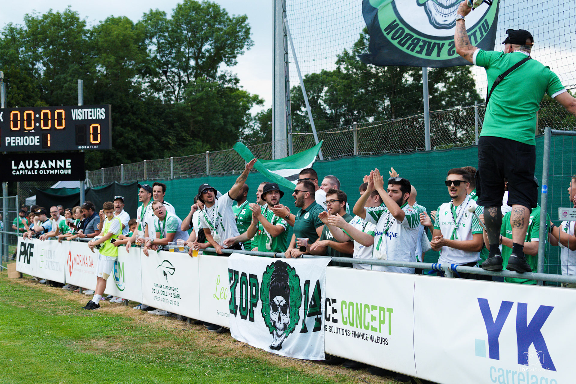 1/32e de finale Coupe Suisse FC Dardania Lausanne I - FC Yverdon-Sport