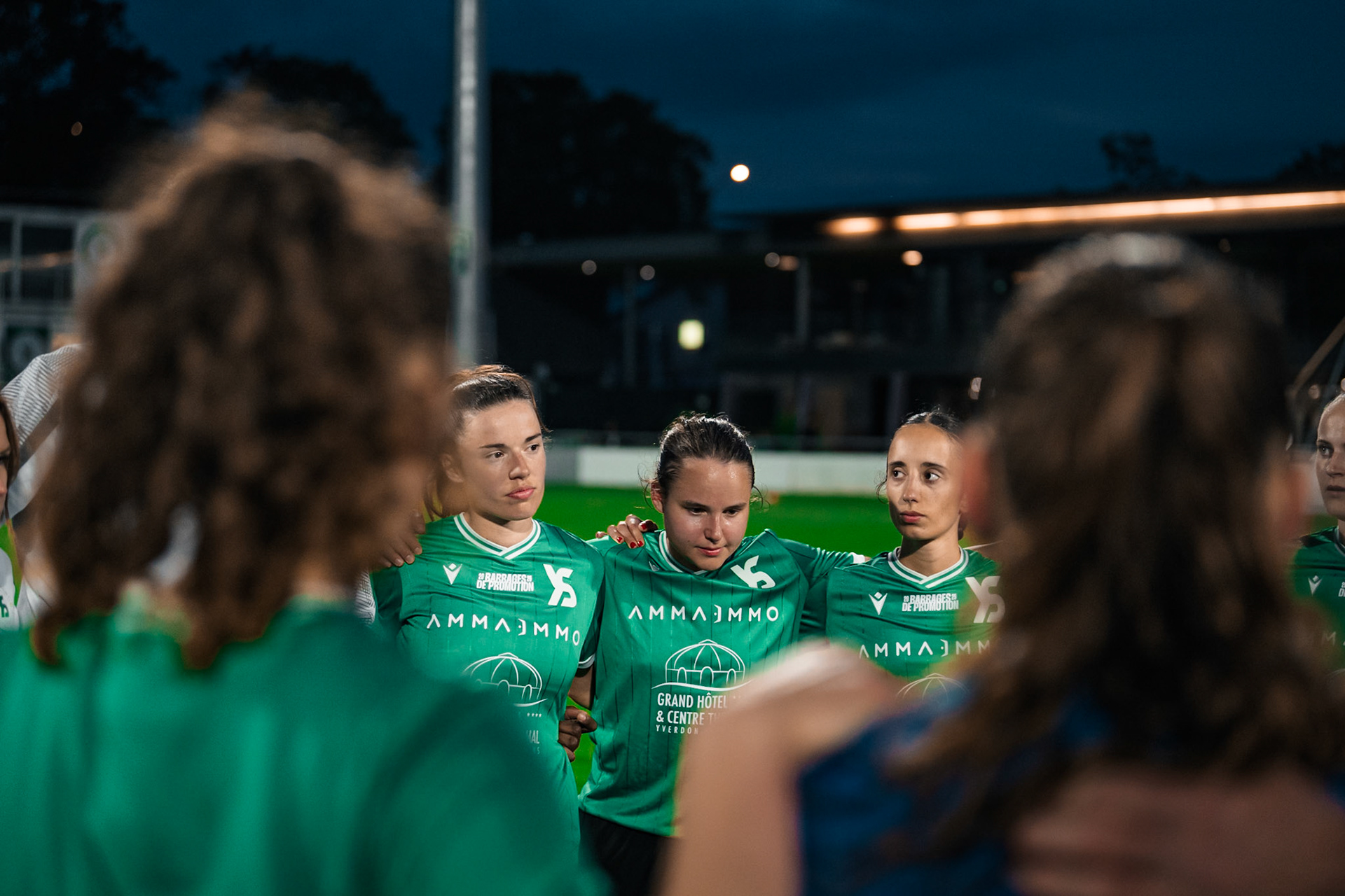 Yverdon Sport FC et Frauenteam Thun Berner-Oberland au Stade Municipal. (Christian António/LibsVisuals.com)