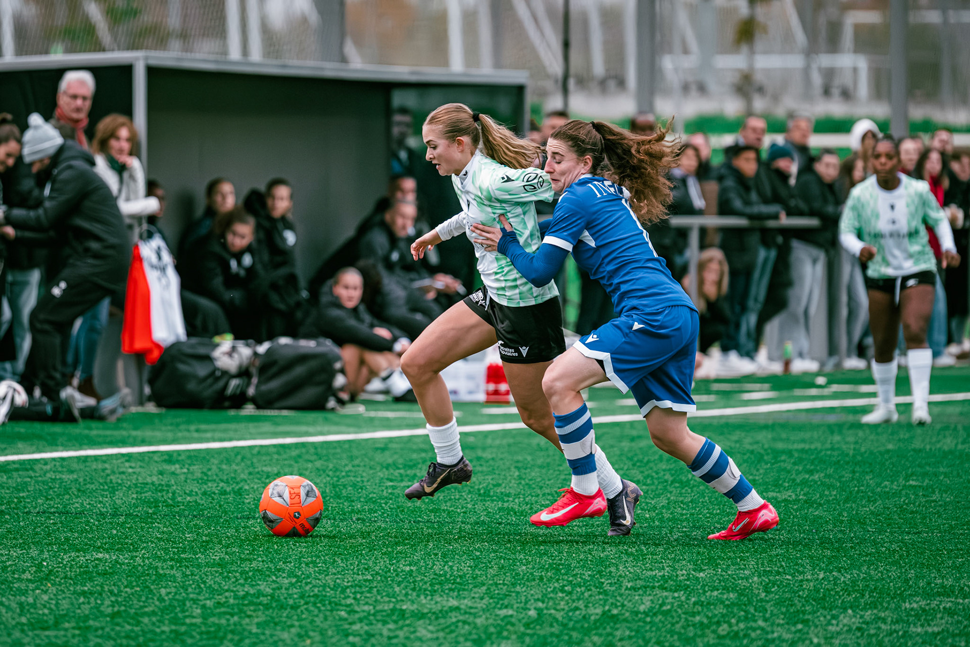 Match AXA Women’s Cup (1/16 de finale) opposant FC Lausanne-Sport et Yverdon Sport FC au Centre sportif de la Tuilière. (Christian António/LibsVisuals.com)