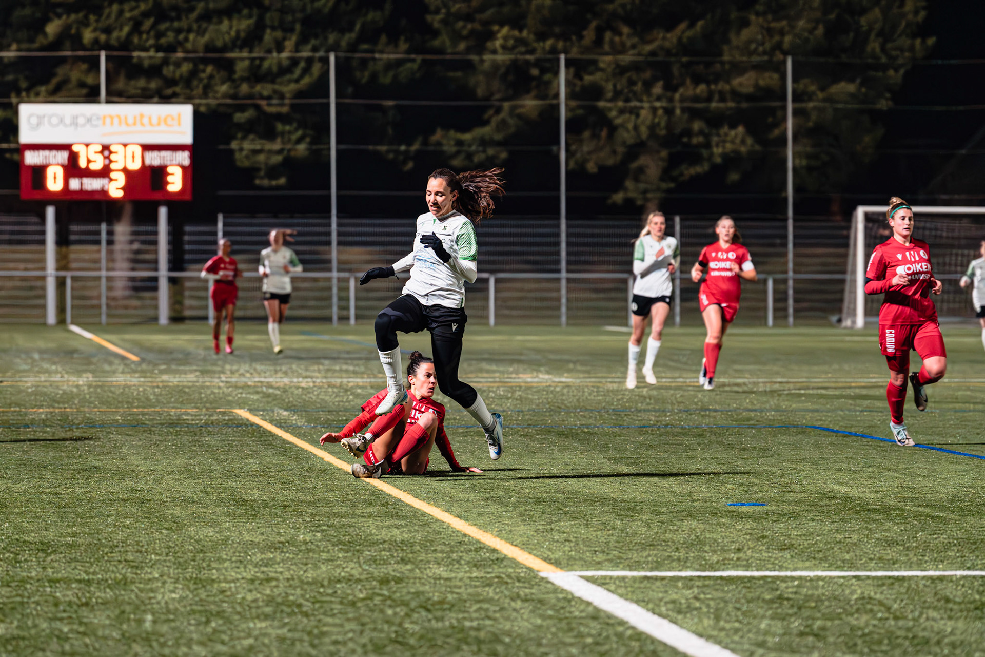 FC Sion et Yverdon Sport FC au Stade d'Octodure. (Christian António/LibsVisuals.com)