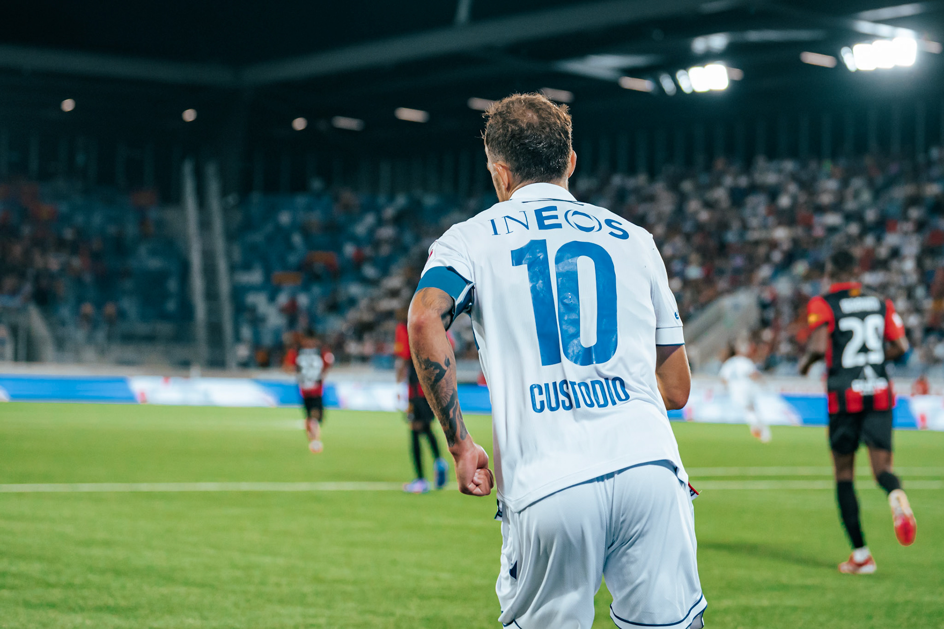 Lausanne-Sport - Vardar Skopje au Stade de la Tuilière. (Christian António/LibsVisuals.com)