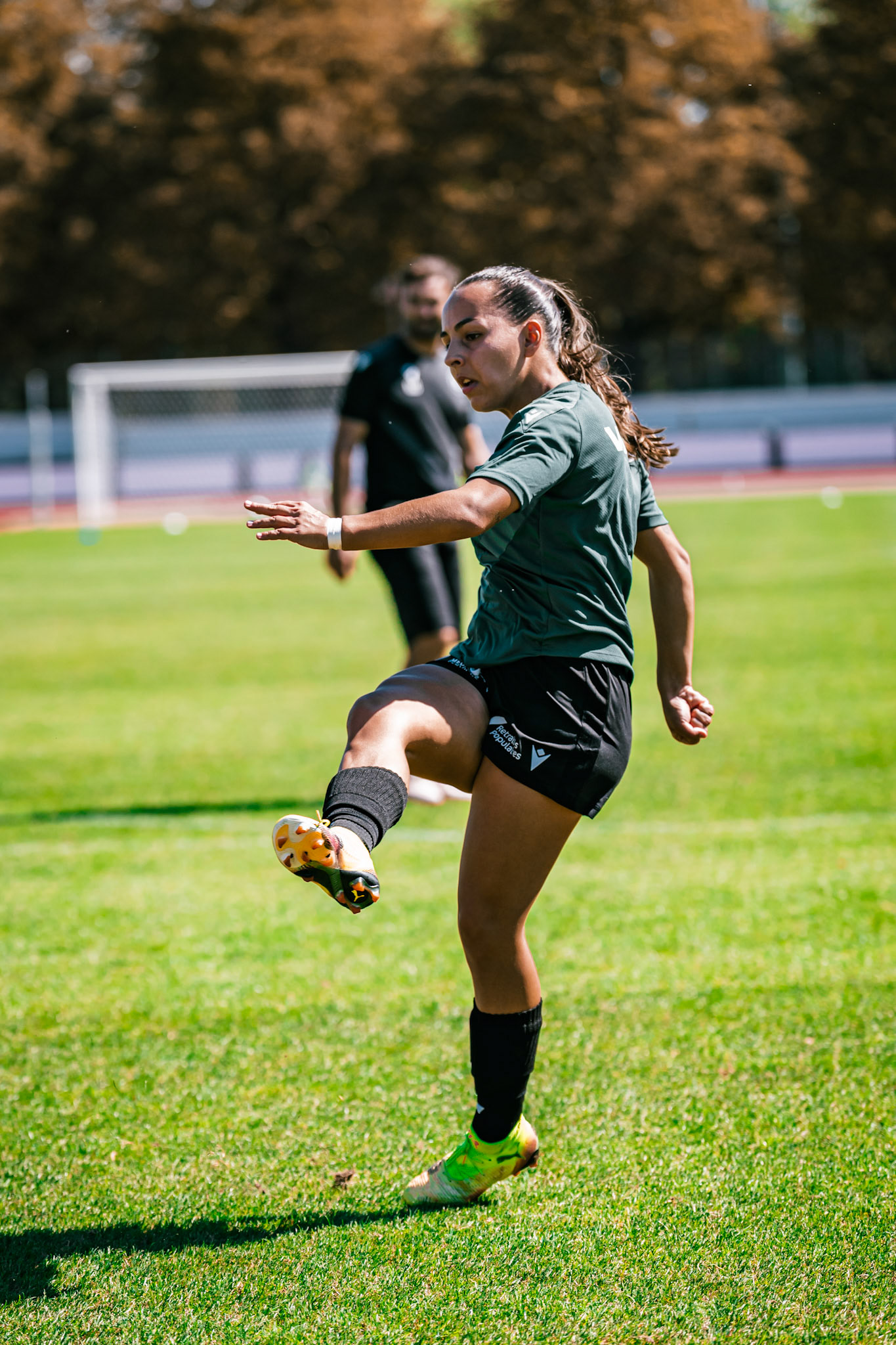 Match AXA Women’s Cup opposant FC Concordia Basel - Yverdon Sport FC au Sportanlagen St. Jakob. (Christian António/LibsVisuals.com)
