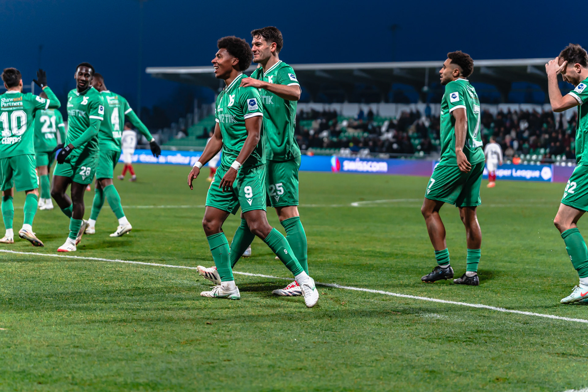 Yverdon Sport FC et FC Winterthur au Stade Municipal. (Christian António/LibsVisuals.com)