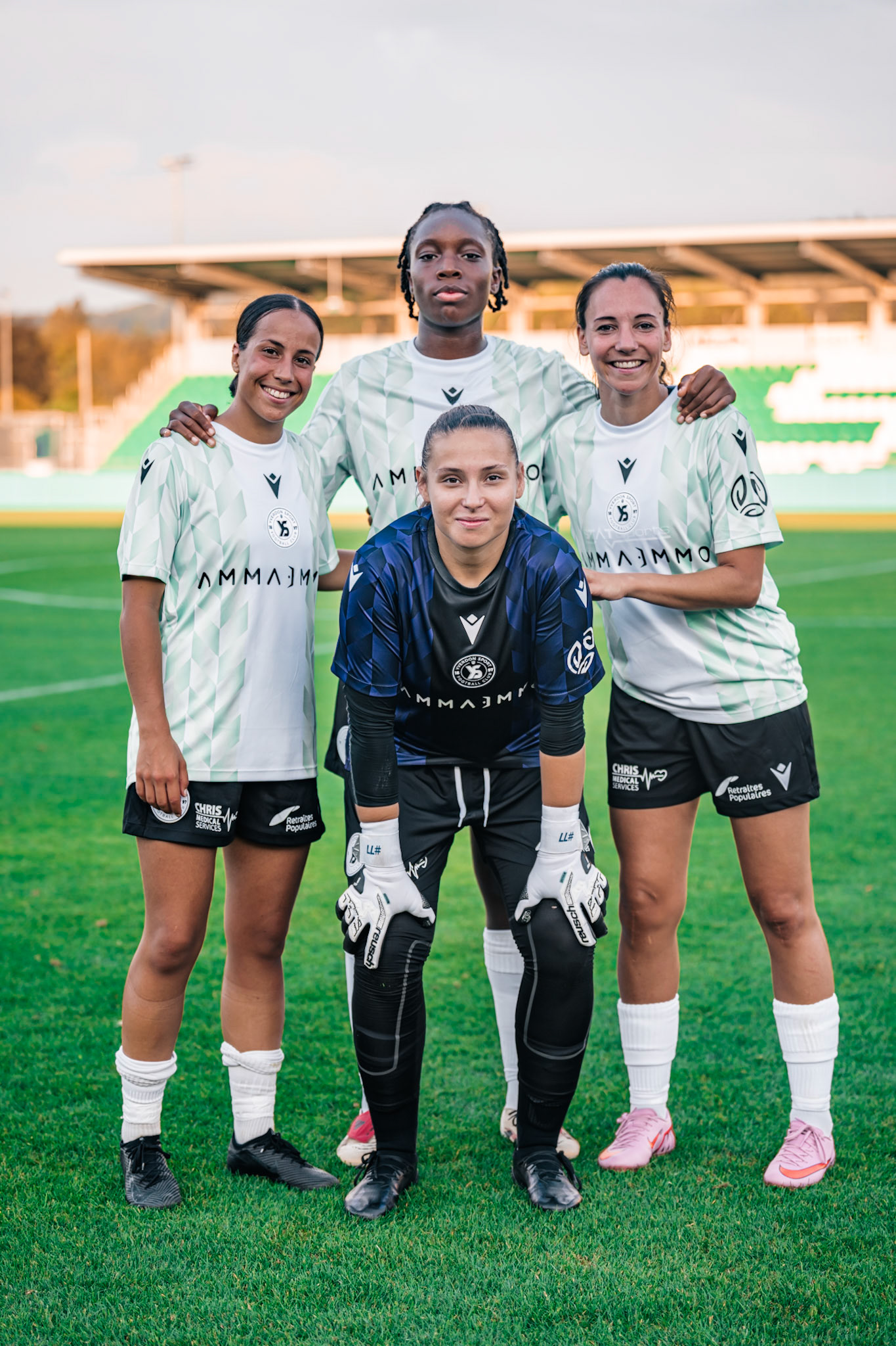 Match championnat opposant Yverdon Sport – FC Wädenswil au Stade Municipal. (Christian António/LibsVisuals.com)