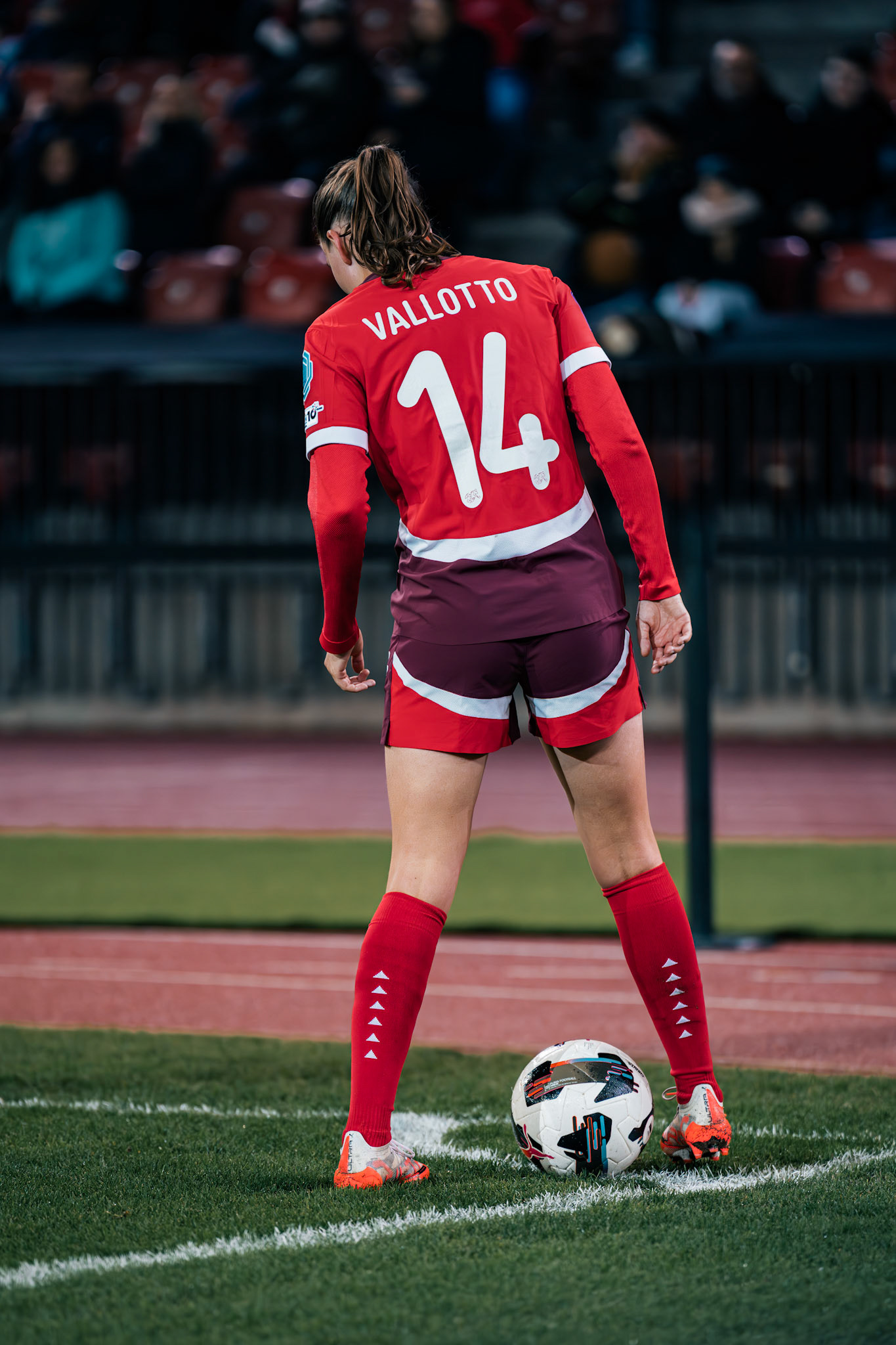 UEFA Women's Nations League Suisse - Islande au Stadion Letzigrund. (Christian António/LibsVisuals.com)