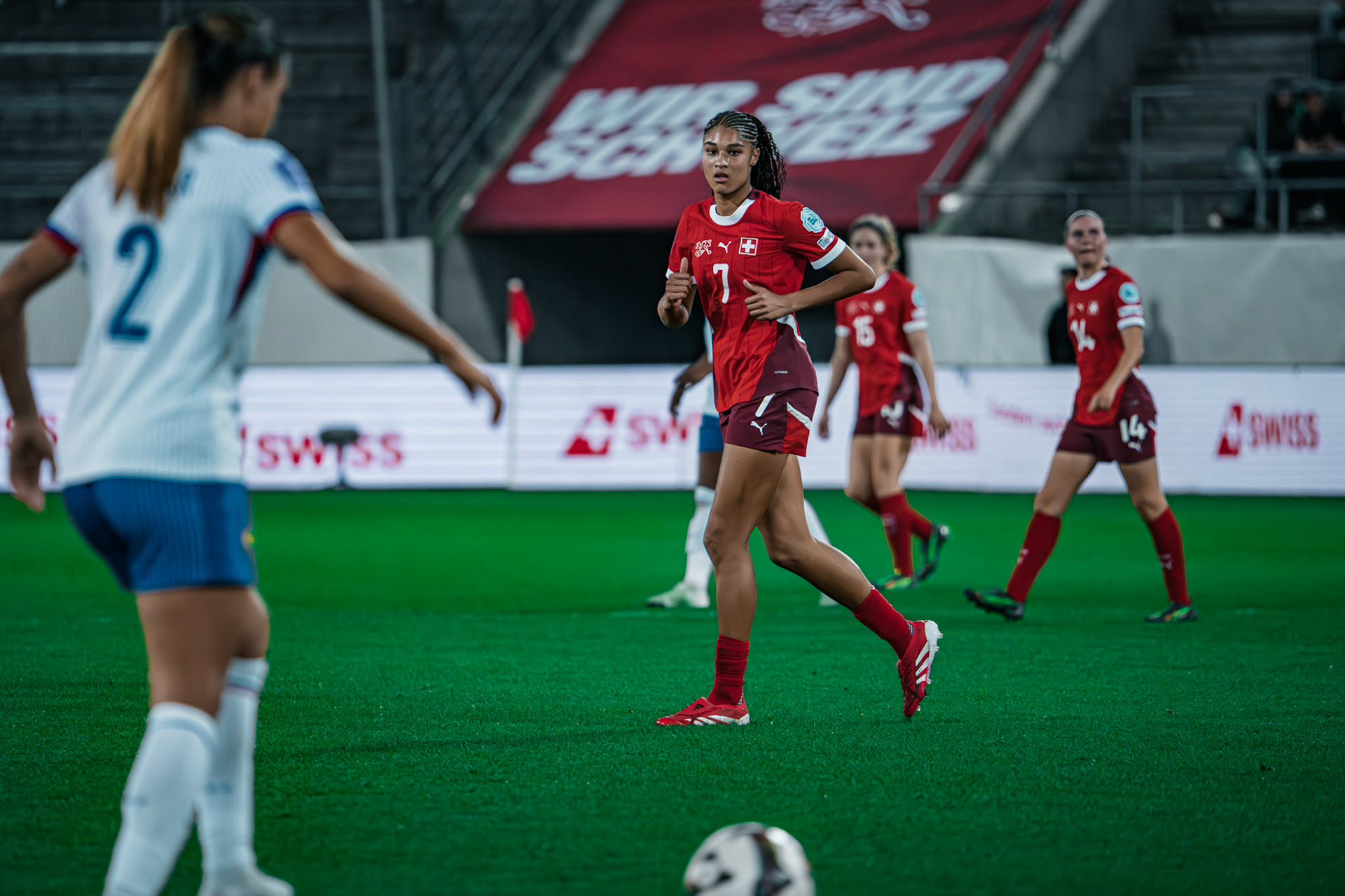 UEFA Women’s Nations League Suisse - France au Kybunpark. (Christian António/LibsVisuals.com)