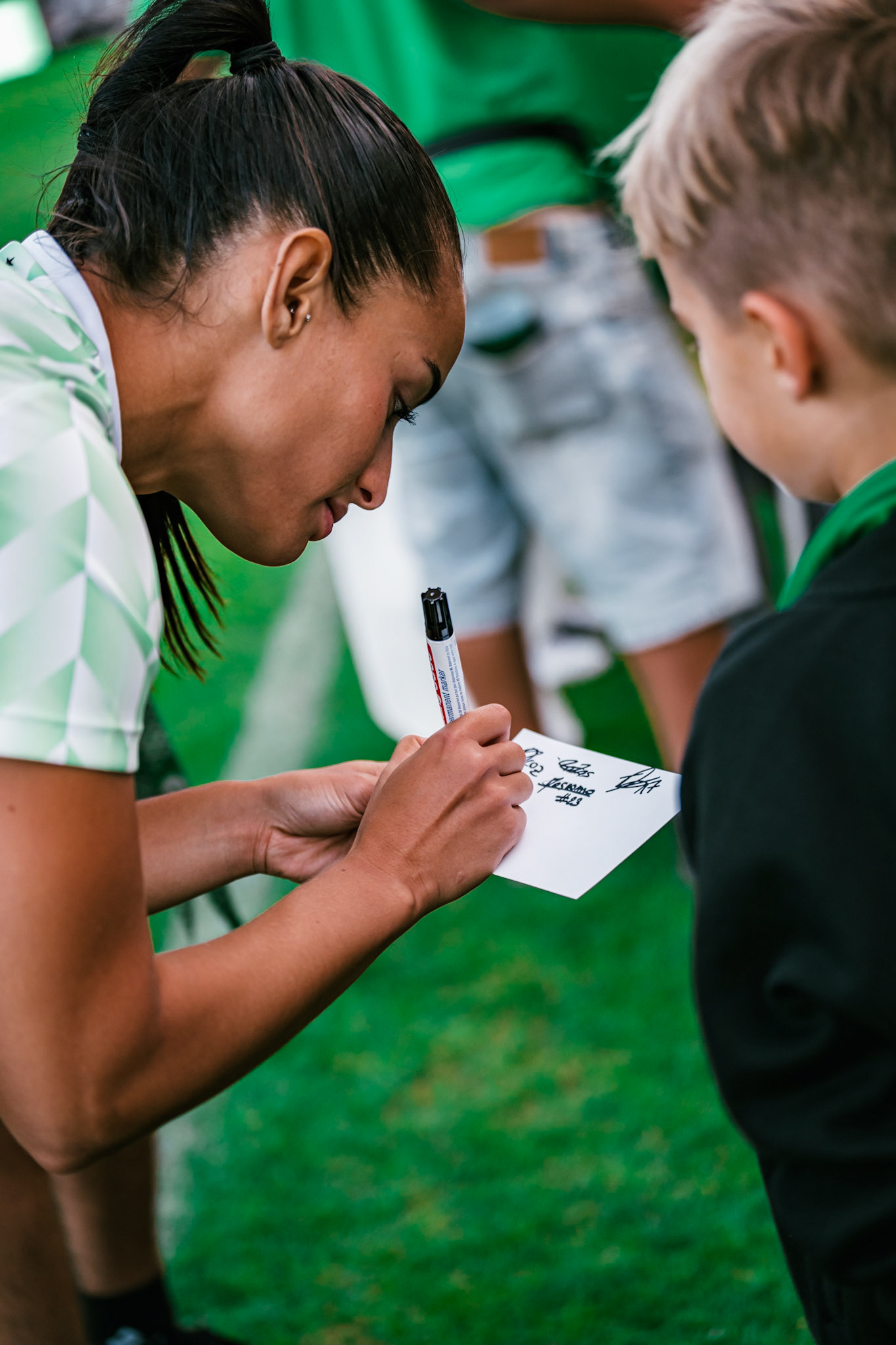 Match championnat LNB féminine opposant Yverdon Sport FC et FC Schlieren au Stade Municipal. (Christian António/LibsVisuals.com)