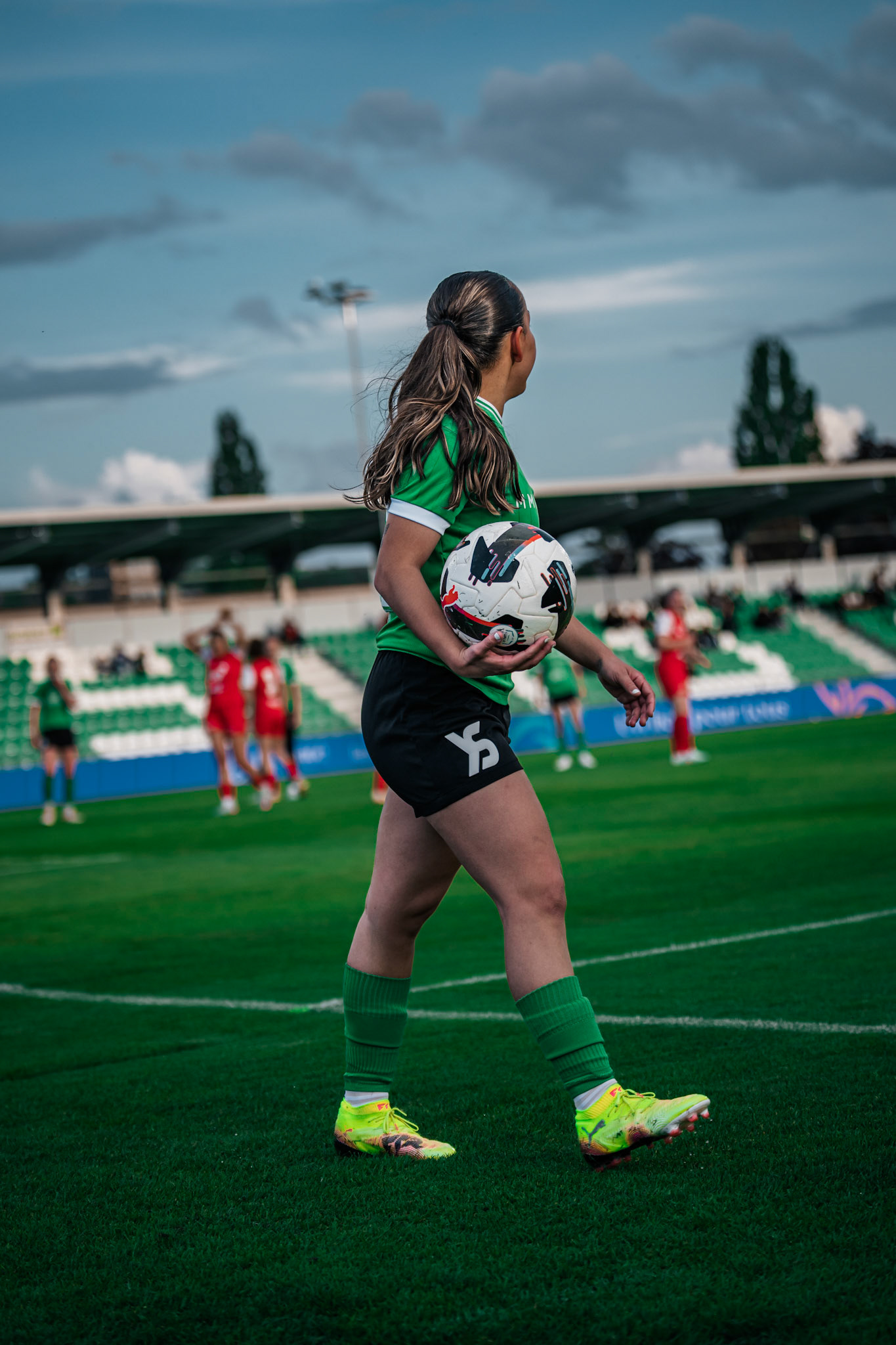 Yverdon Sport FC et FC Rapperswil-Jona au Stade Municipal. (Christian António/LibsVisuals.com)
