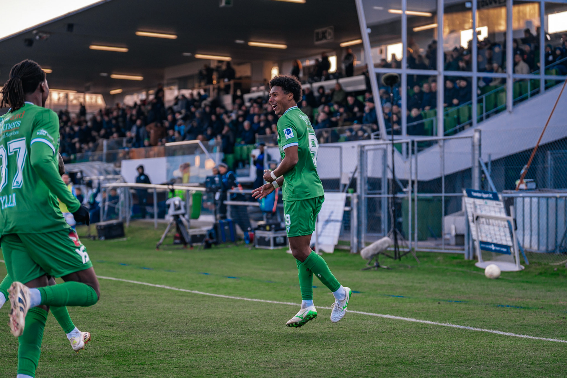 Yverdon Sport FC et FC Luzern au Stade Municipal. (Christian António/LibsVisuals.com)