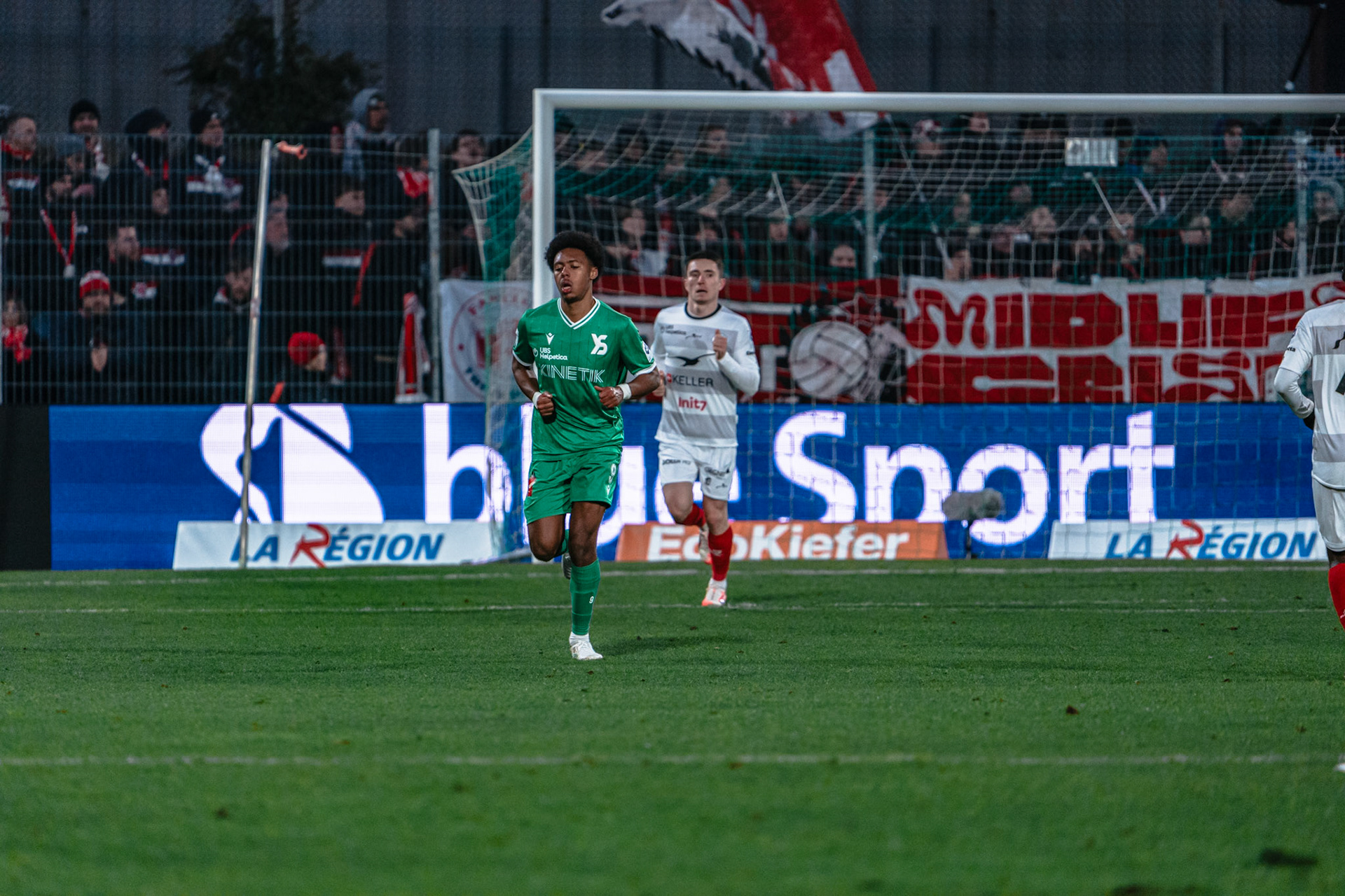 Yverdon Sport FC et FC Winterthur au Stade Municipal. (Christian António/LibsVisuals.com)