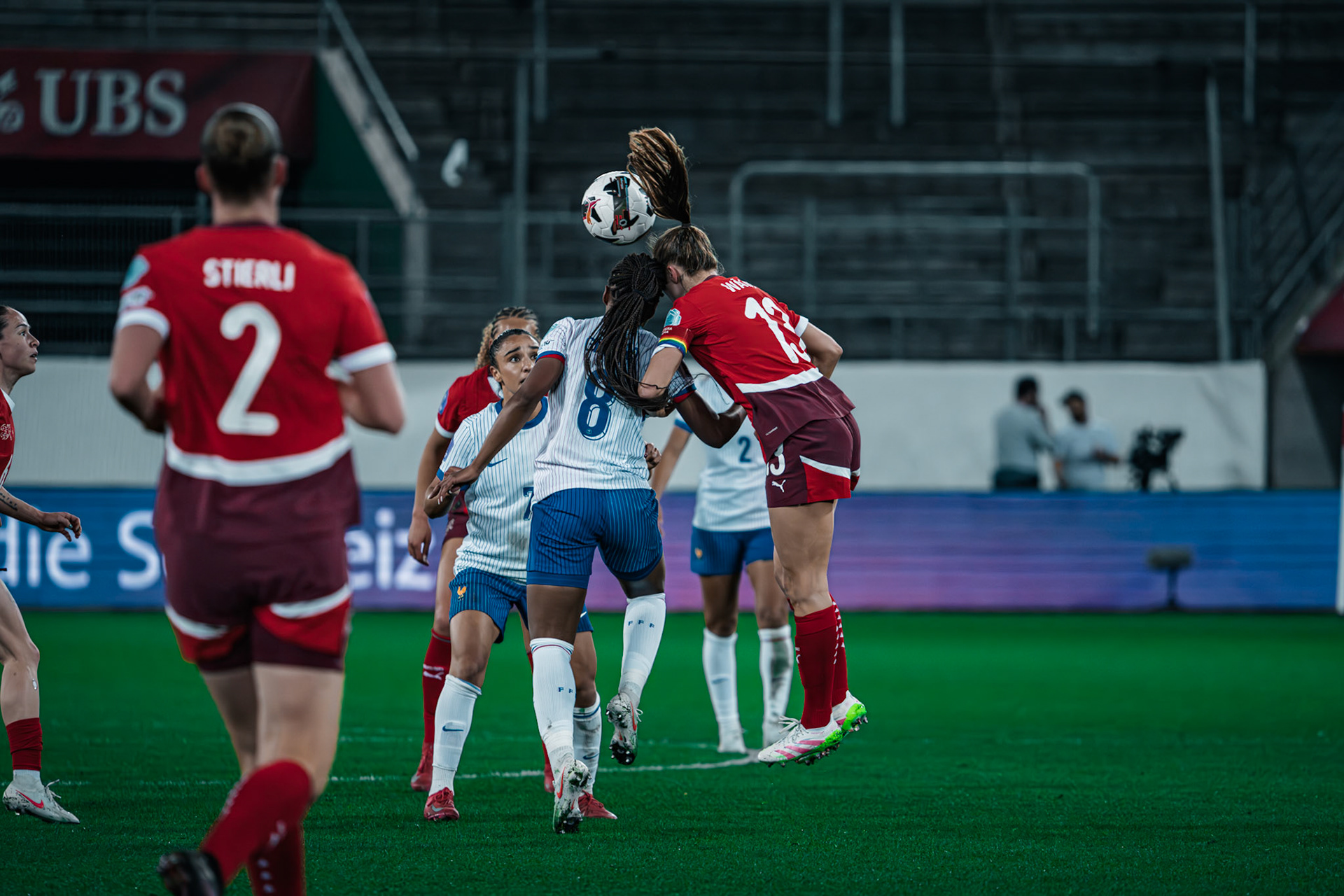 UEFA Women’s Nations League Suisse - France au Kybunpark. (Christian António/LibsVisuals.com)