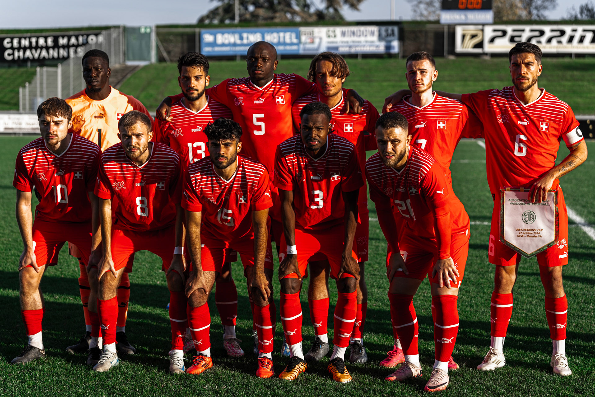 Tour intermédiaire UEFA Regions' Cup ACVF (SUI) - Munster (IRL)