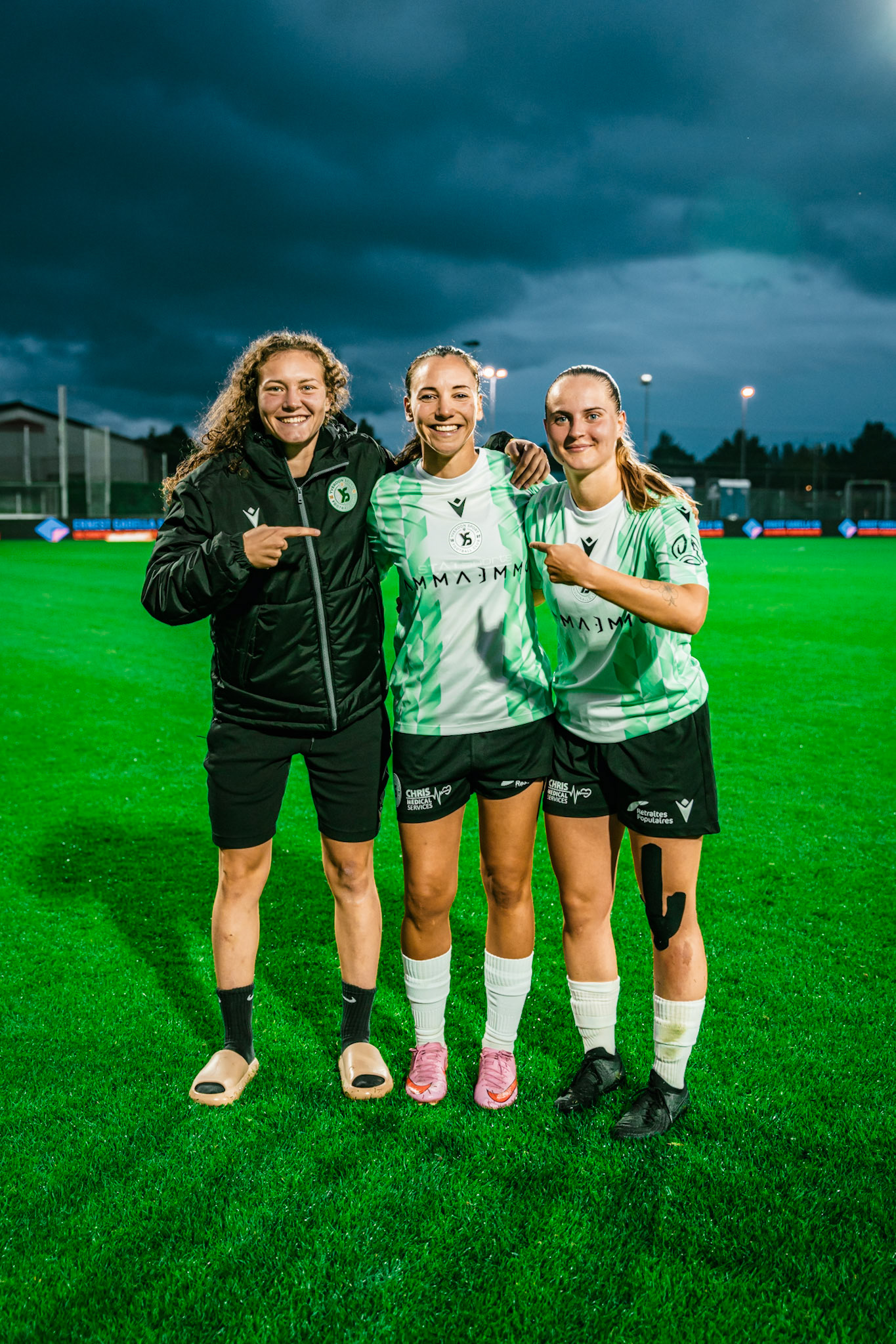 Match championnat LNB féminine opposant Yverdon Sport FC et FC Solothurn Frauen au Stade Municipal. (Christian António/LibsVisuals.com)