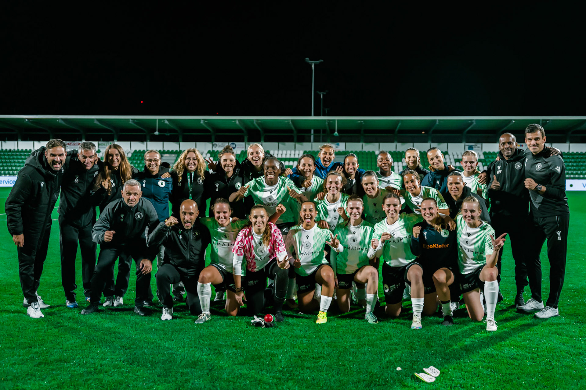 Match de championnat LNB (féminine) opposant Yverdon Sport FC et FC Wil 1900 au Stade Municipal, Yverdon. (Christian António/LibsVisuals.com)
