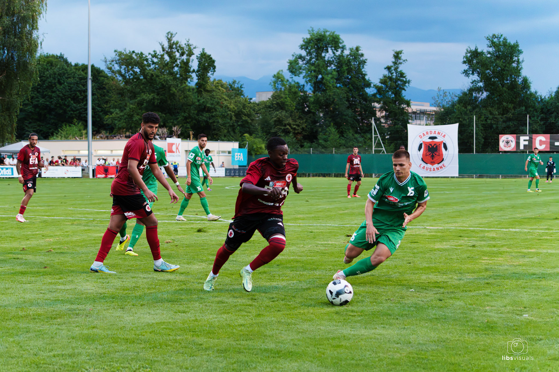 1/32e de finale Coupe Suisse FC Dardania Lausanne I - FC Yverdon-Sport