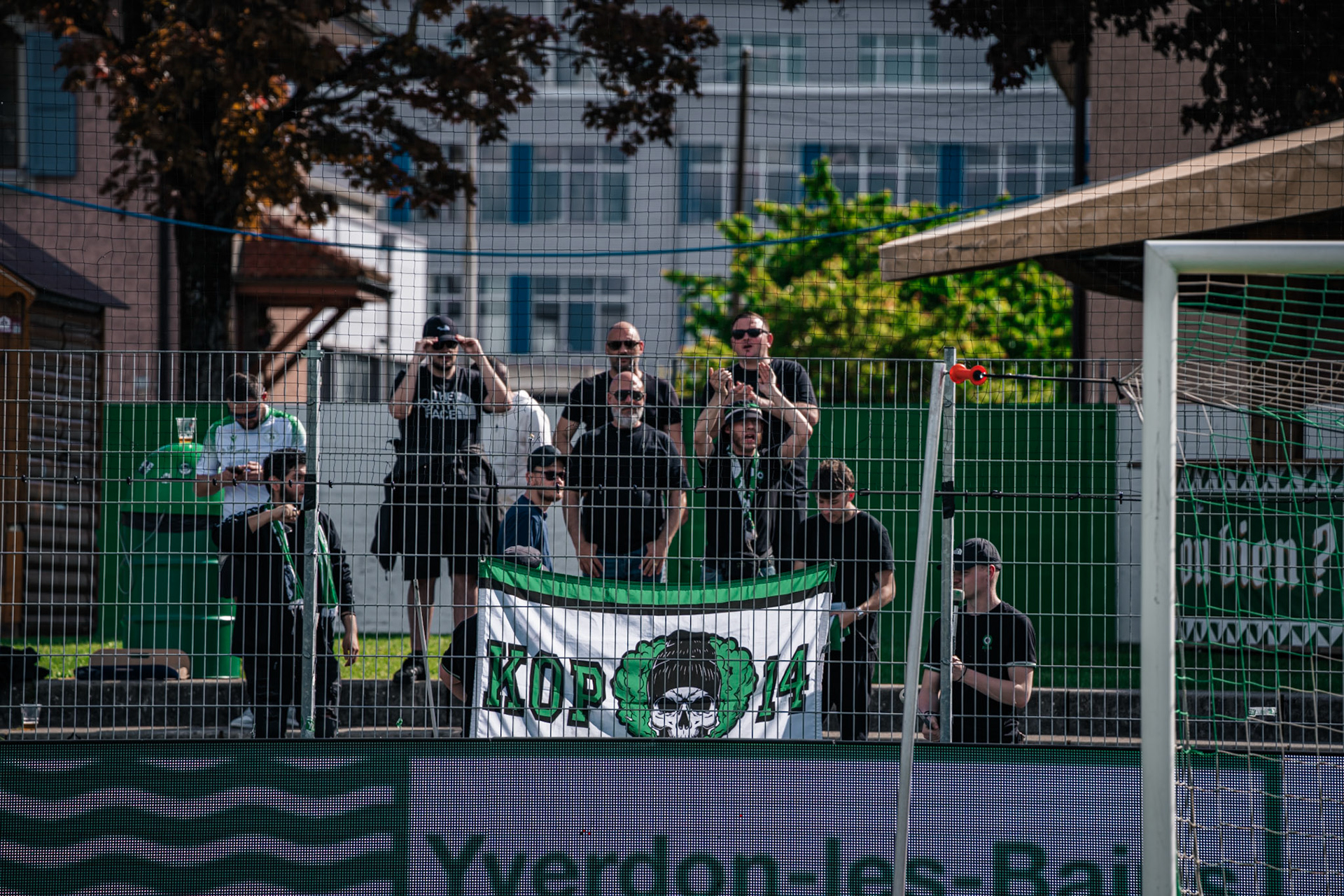 Yverdon Sport FC et FC Schlieren au Stade Municipal. (Christian António/LibsVisuals.com)