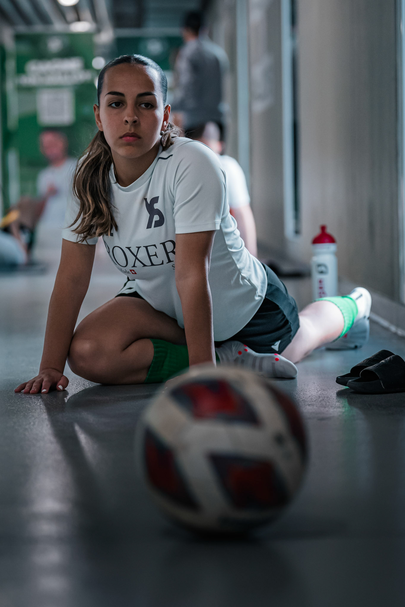Yverdon Sport FC et FC Rapperswil-Jona au Stade Municipal. (Christian António/LibsVisuals.com)