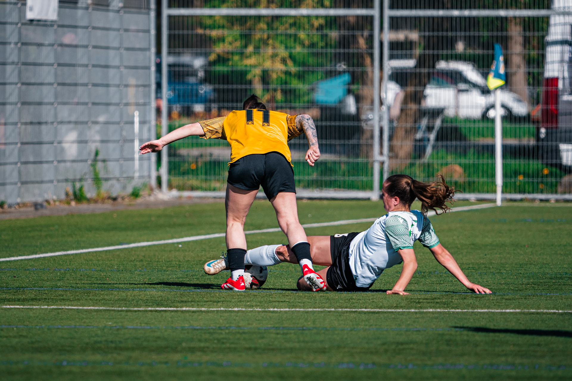 FC Schlieren et Yverdon Sport FC au Zelgli. (Christian António/LibsVisuals.com)