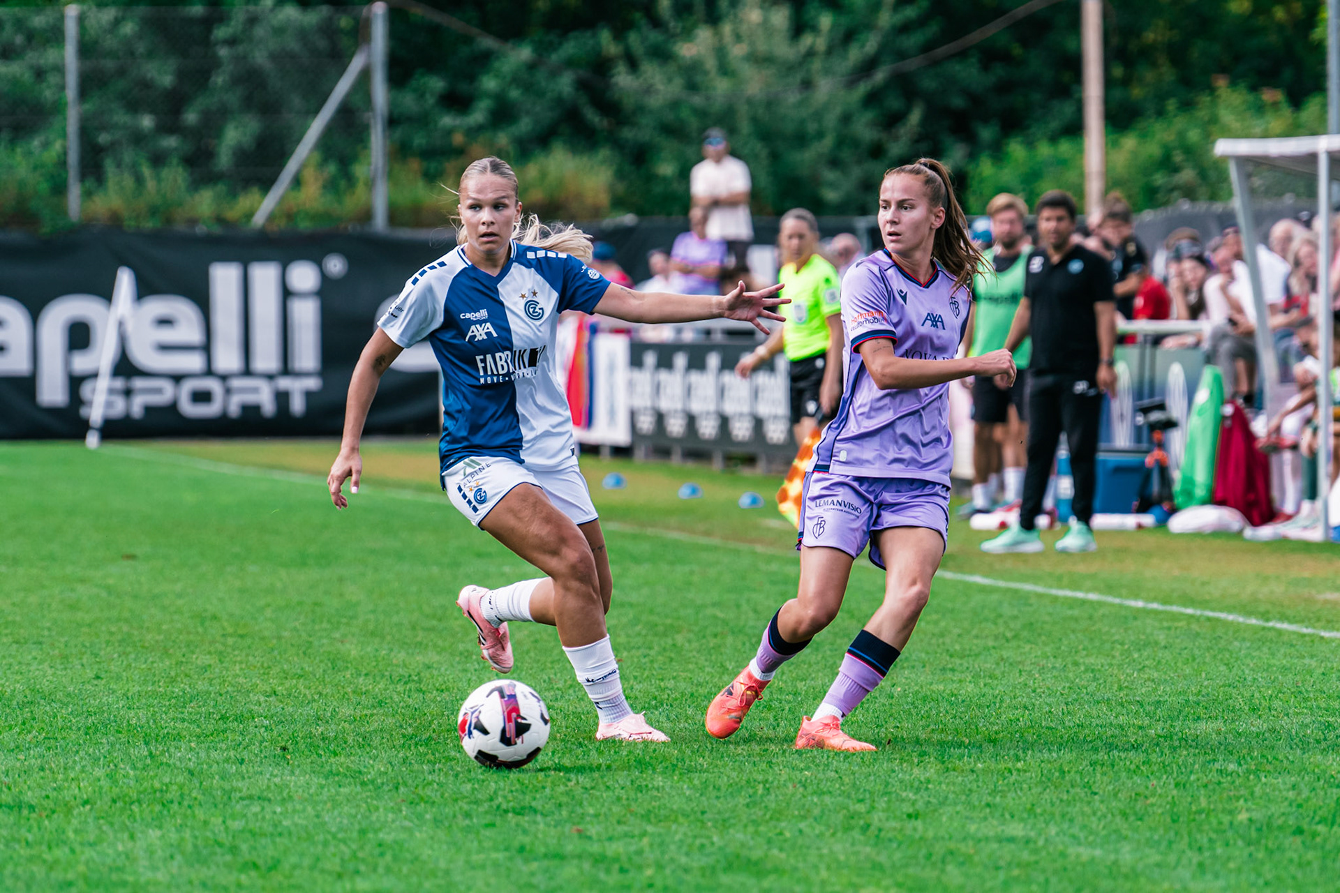Match de l’AXA Women’s Super League opposant GC Frauenfussball et FC Basel 1893 au GC/Campus, Niederhasli (Platz 1). (Christian António/LibsVisuals.com)