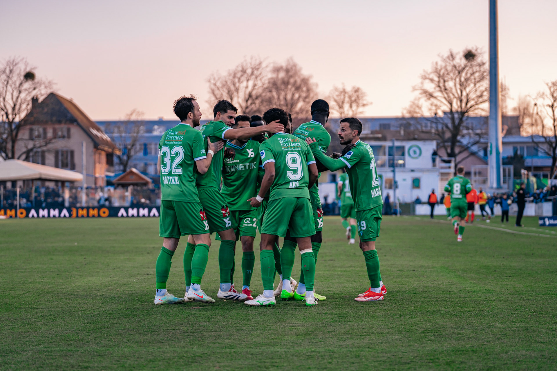 Yverdon Sport FC et FC Luzern au Stade Municipal. (Christian António/LibsVisuals.com)