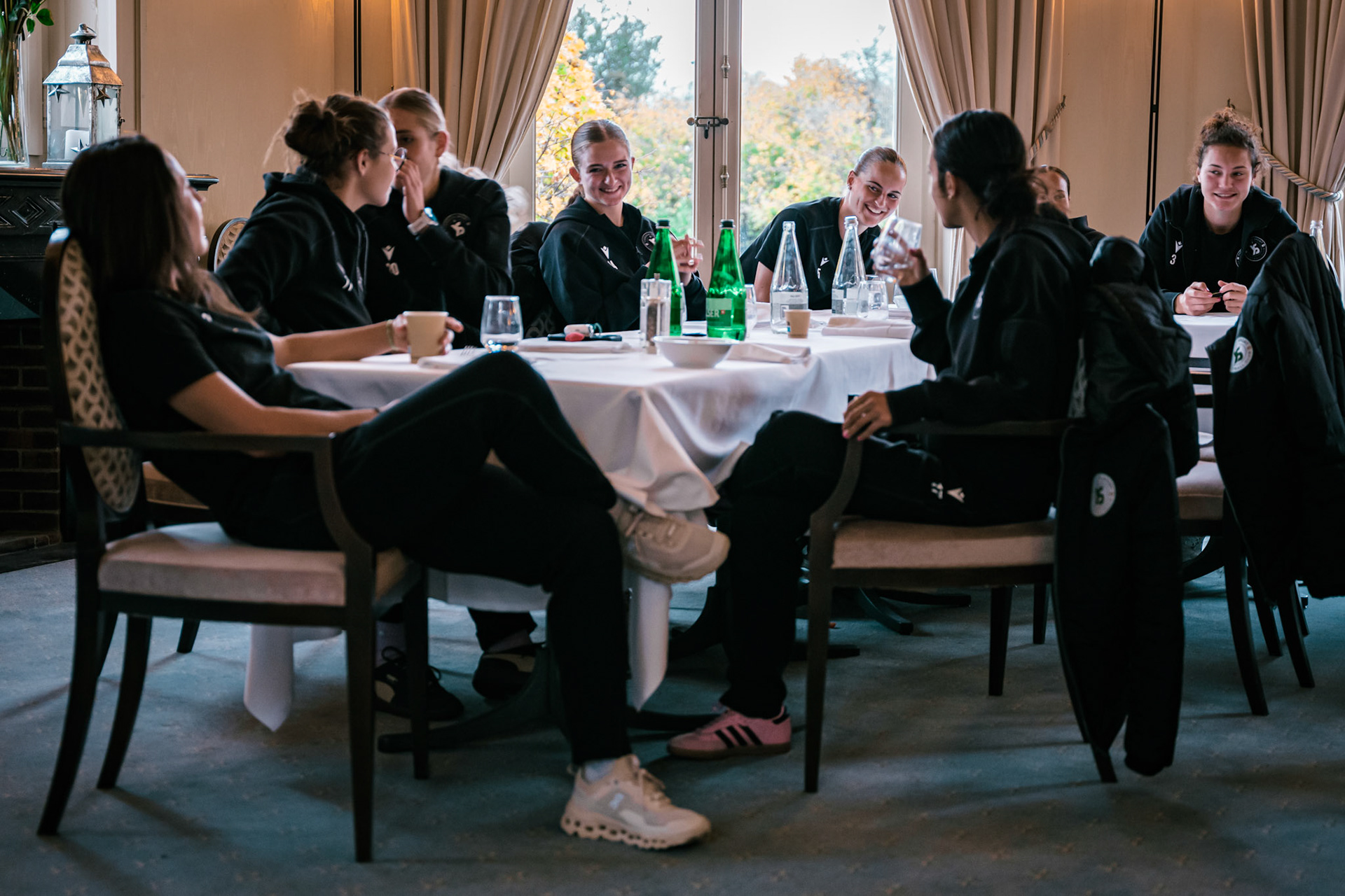 Match de championnat LNB féminine opposant Yverdon Sport FC et le FC Lugano au Stade Municipal, Yverdon-les-Bains. (Christian António / LibsVisuals.com)