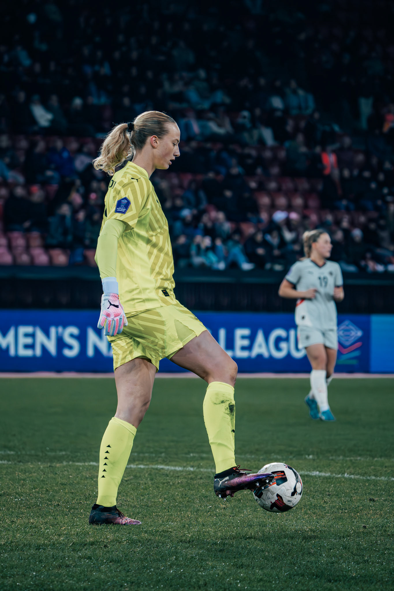 UEFA Women's Nations League Suisse - Islande au Stadion Letzigrund. (Christian António/LibsVisuals.com)