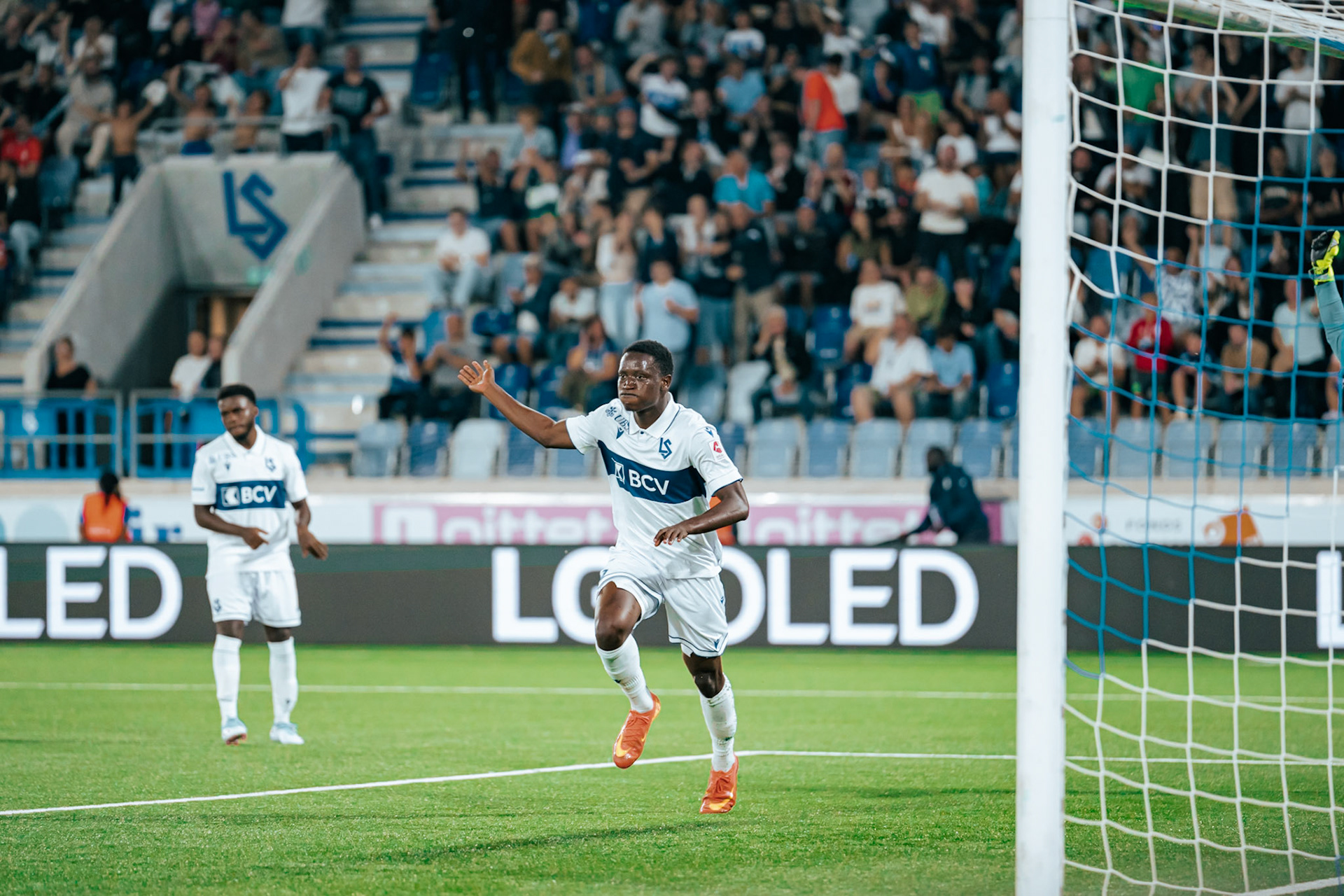 Lausanne-Sport - Vardar Skopje au Stade de la Tuilière. (Christian António/LibsVisuals.com)