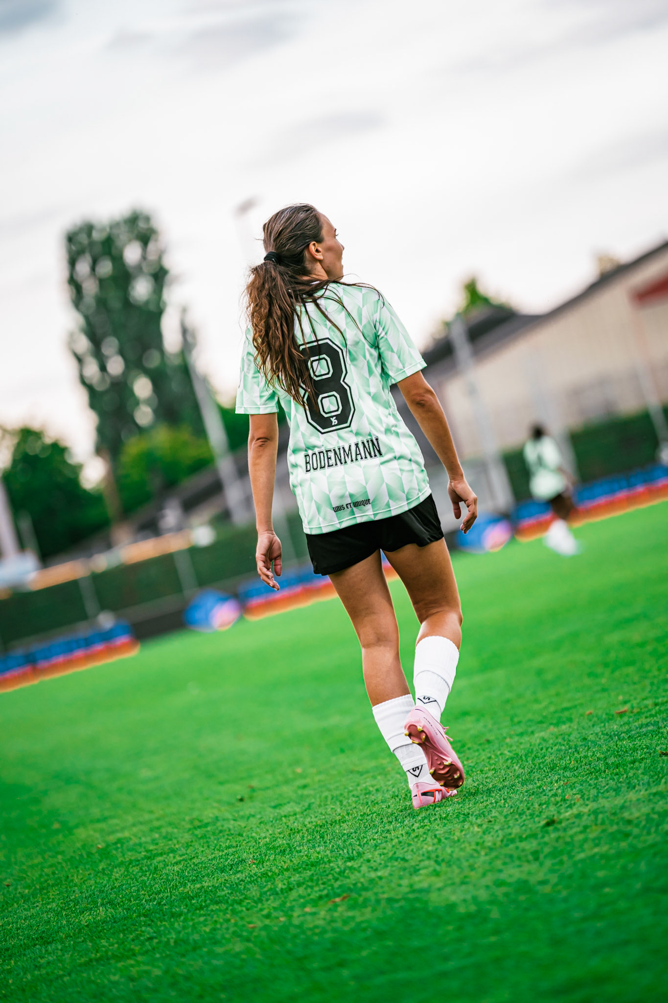 Match championnat LNB féminine opposant Yverdon Sport FC et FC Schlieren au Stade Municipal. (Christian António/LibsVisuals.com)