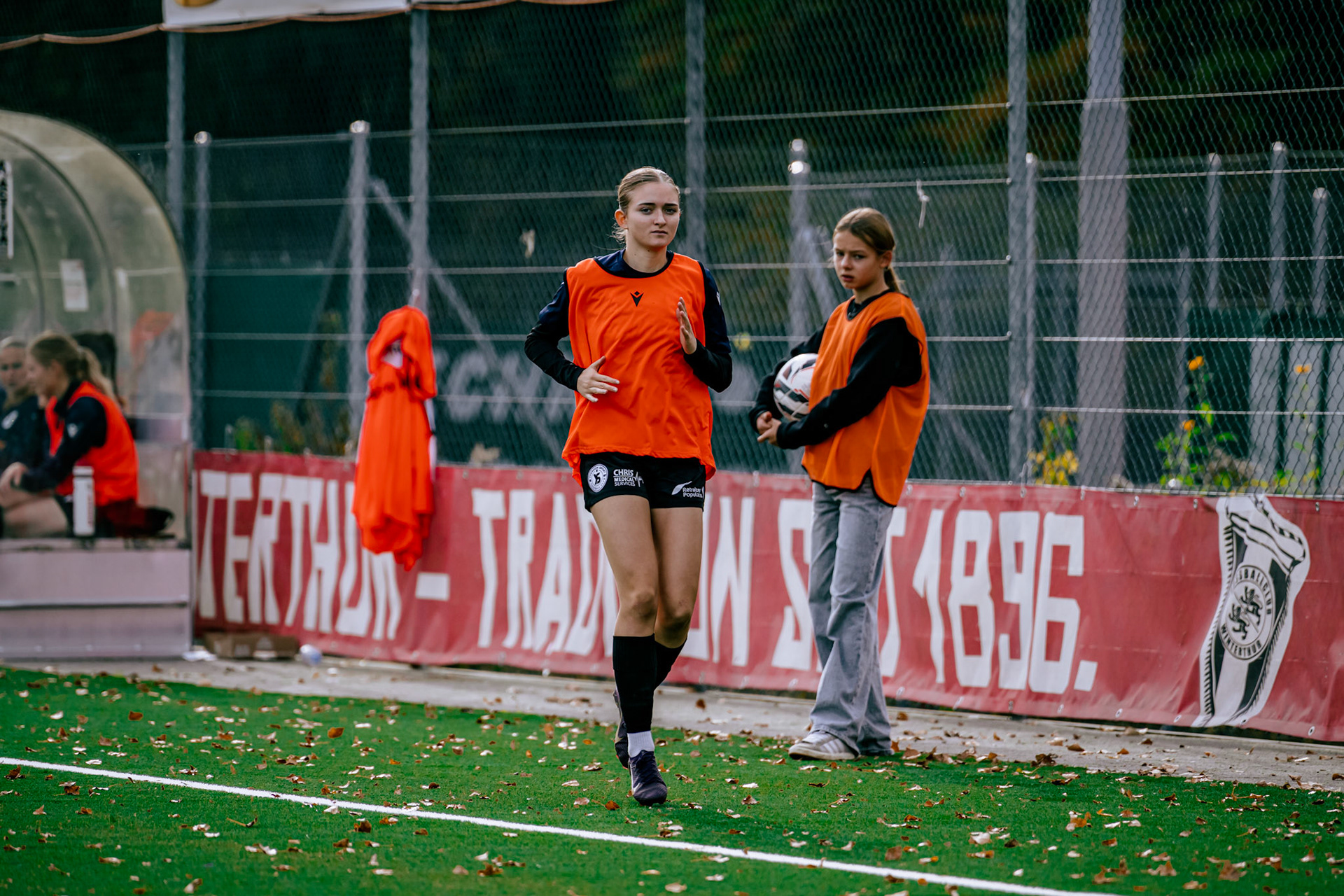 Match de championnat LNB Féminine opposant le FC Winterthur et Yverdon Sport FC au Schützenwiese, Winterthur. (Christian António/LibsVisuals.com)