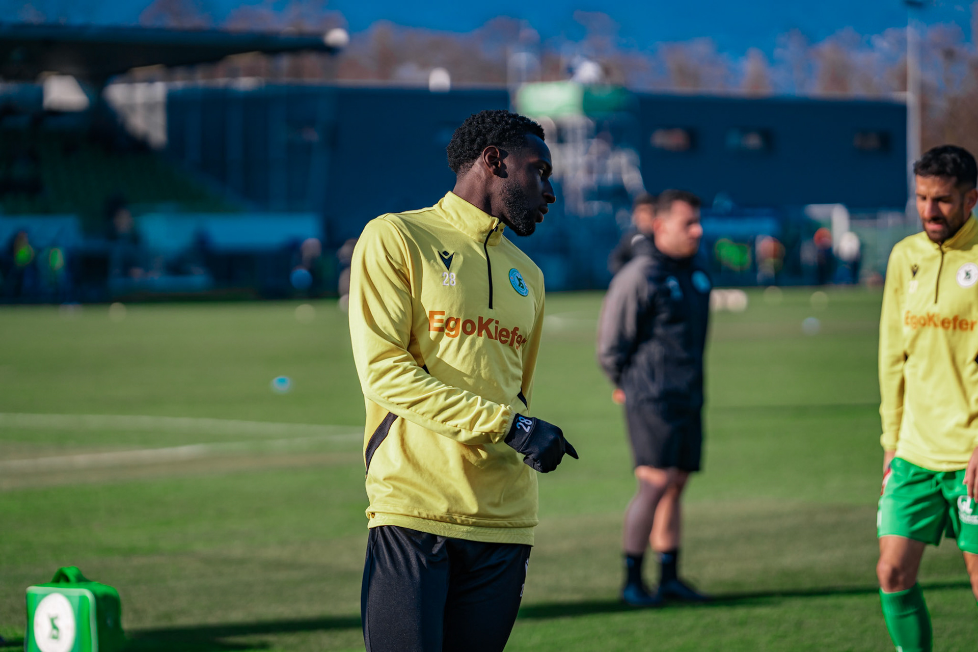 Yverdon Sport FC et FC Luzern au Stade Municipal. (Christian António/LibsVisuals.com)