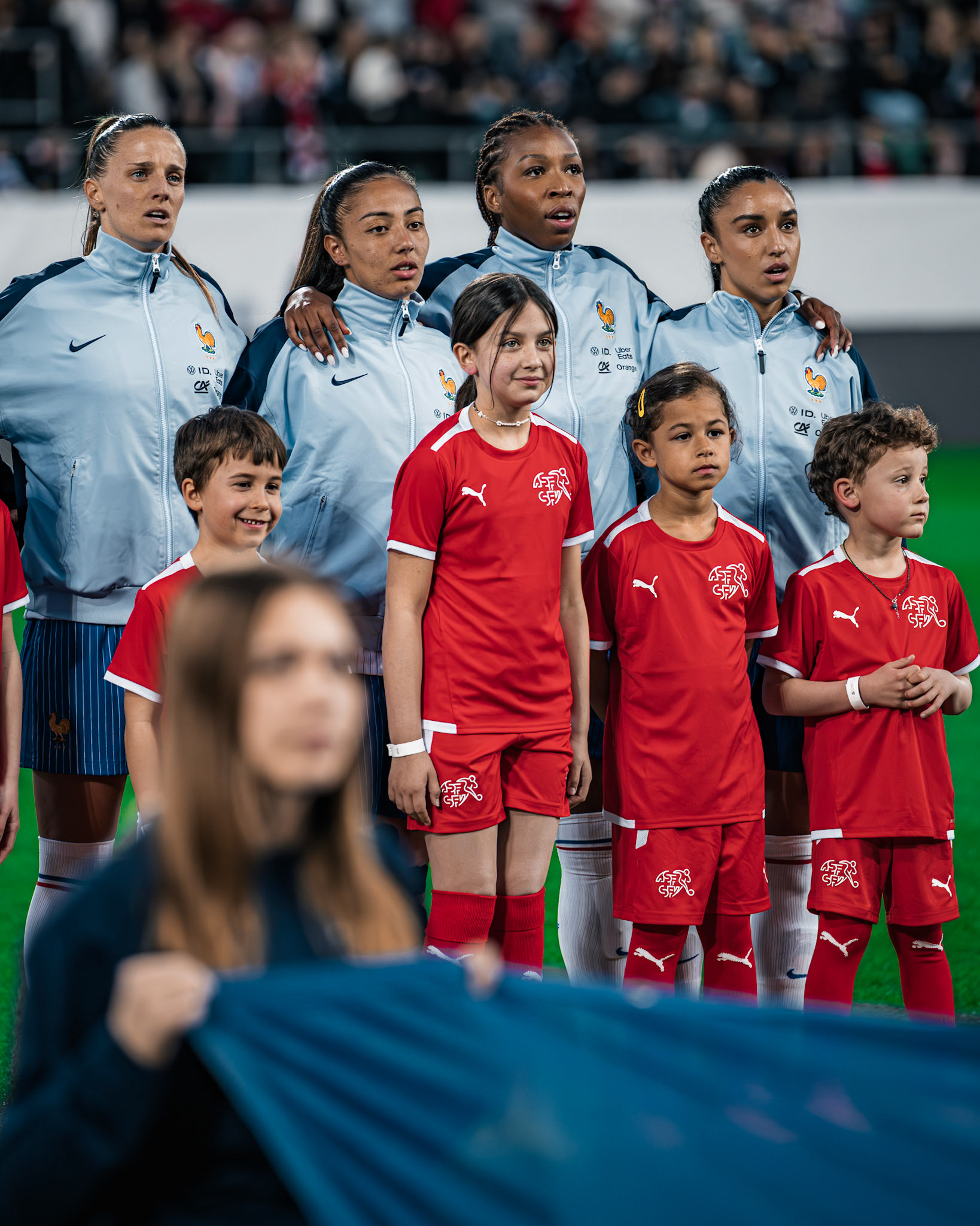 UEFA Women’s Nations League Suisse - France au Kybunpark. (Christian António/LibsVisuals.com)