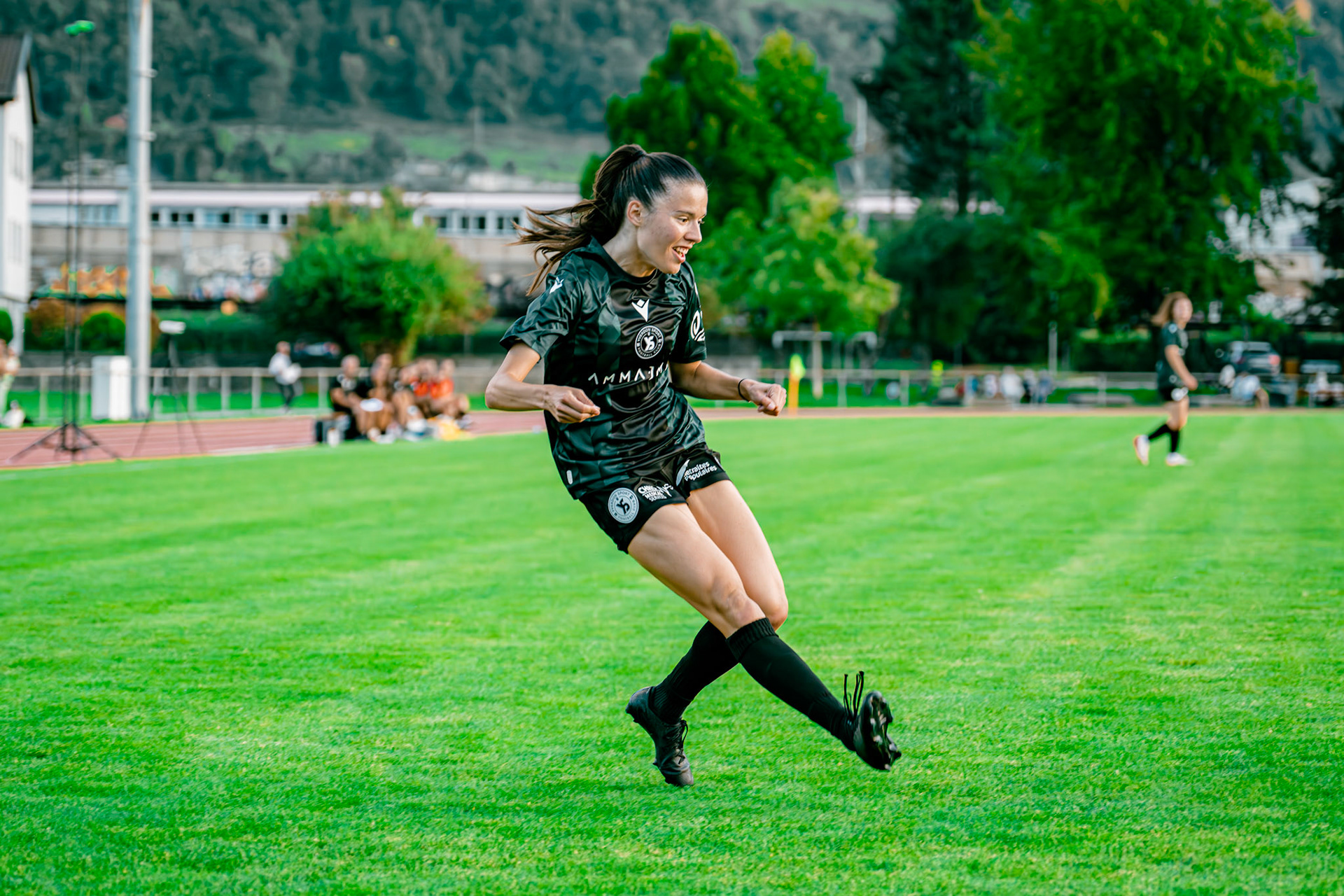 Match de championnat LNB (féminine) opposant le FC Sion Féminin à Yverdon Sport FC à l’Ancien Stand, Sion. (Christian António/LibsVisuals.com)