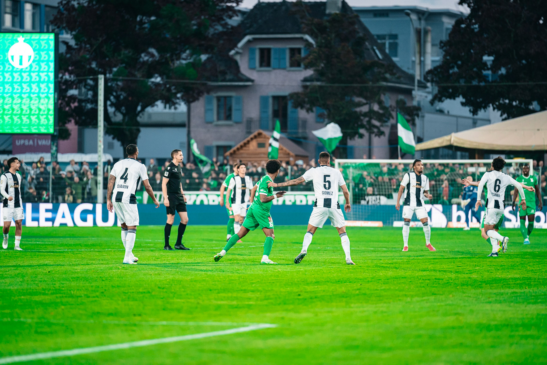 Yverdon Sport FC et FC Zürich au Stade Municipal. (Christian António/LibsVisuals.com)
