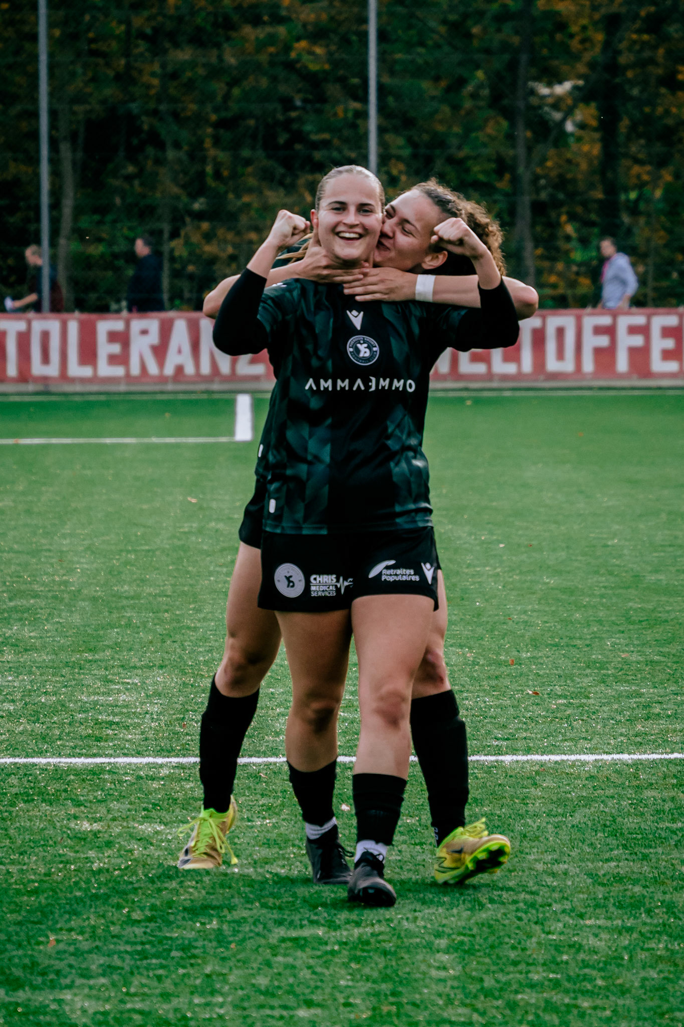 Match de championnat LNB Féminine opposant le FC Winterthur et Yverdon Sport FC au Schützenwiese, Winterthur. (Christian António/LibsVisuals.com)