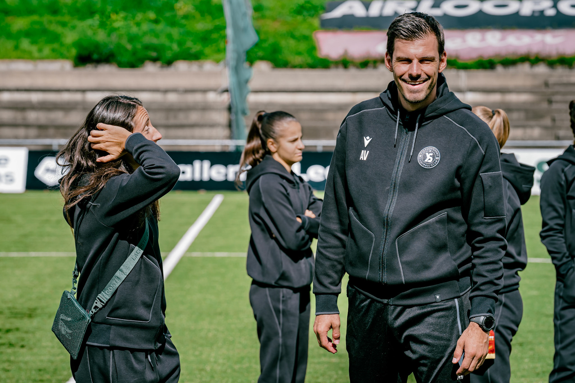 Match de championnat LNB (féminine) opposant l’Etoile Carouge FC à Yverdon Sport FC au Stade de la Fontenette à Carouge. (Christian António/LibsVisuals.com)