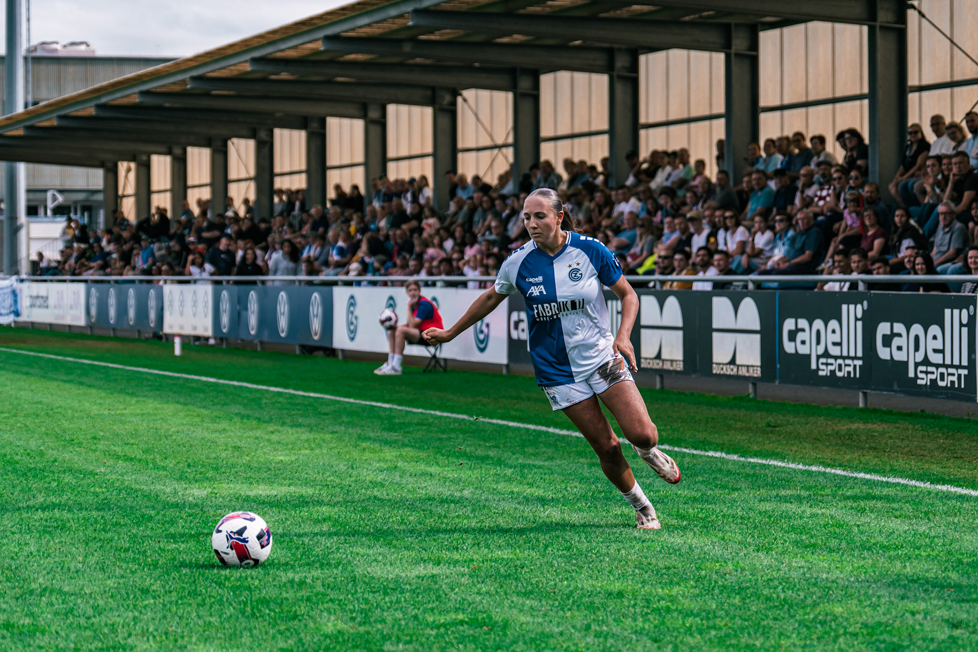 Match de l’AXA Women’s Super League opposant GC Frauenfussball et FC Basel 1893 au GC/Campus, Niederhasli (Platz 1). (Christian António/LibsVisuals.com)