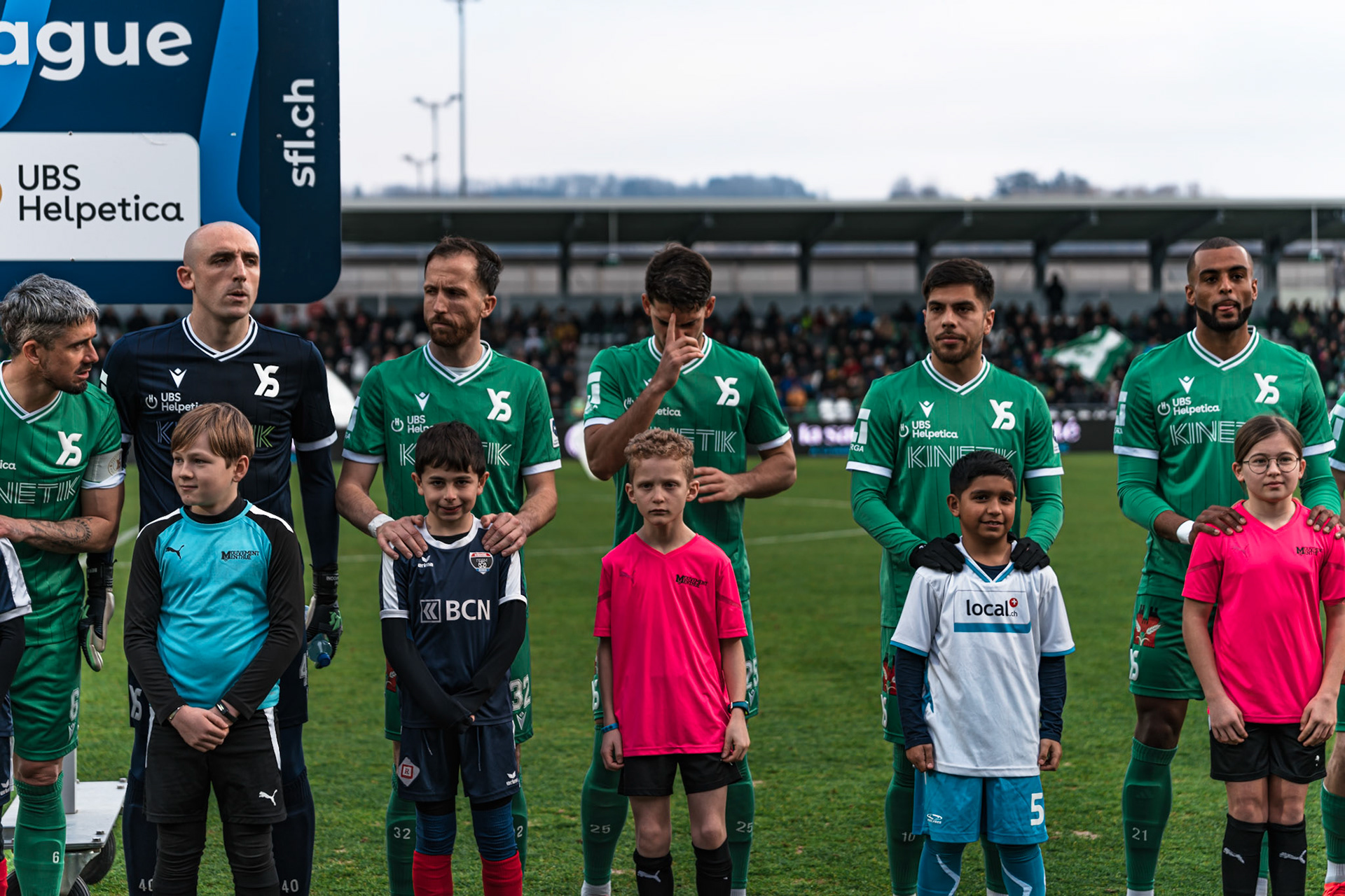 Yverdon Sport FC et FC Winterthur au Stade Municipal. (Christian António/LibsVisuals.com)