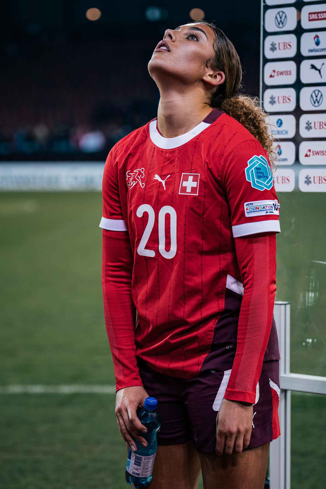 UEFA Women's Nations League Suisse - Islande au Stadion Letzigrund. (Christian António/LibsVisuals.com)