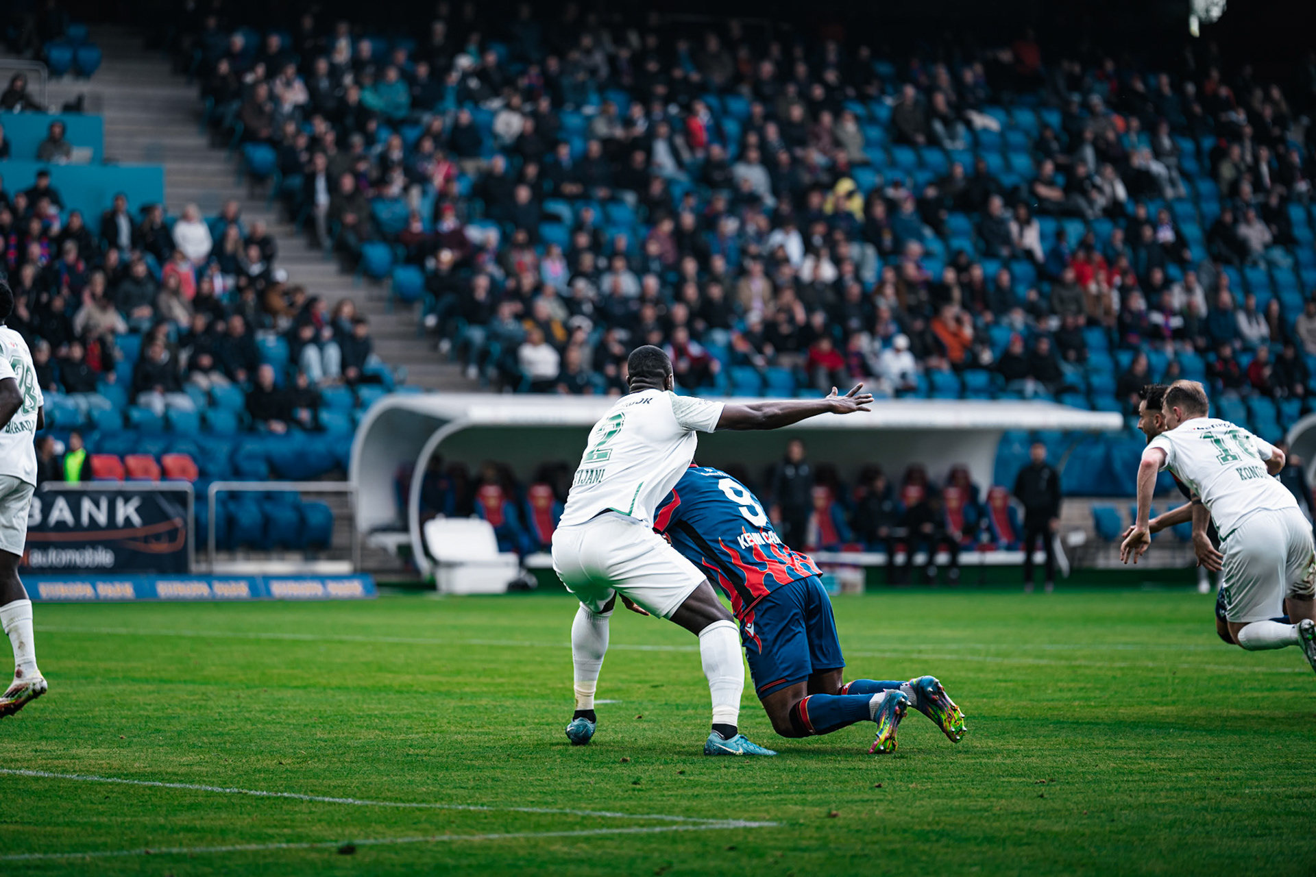FC Basel 1893 et Yverdon Sport FC au St. Jakob-Park. (Christian António/LibsVisuals.com)